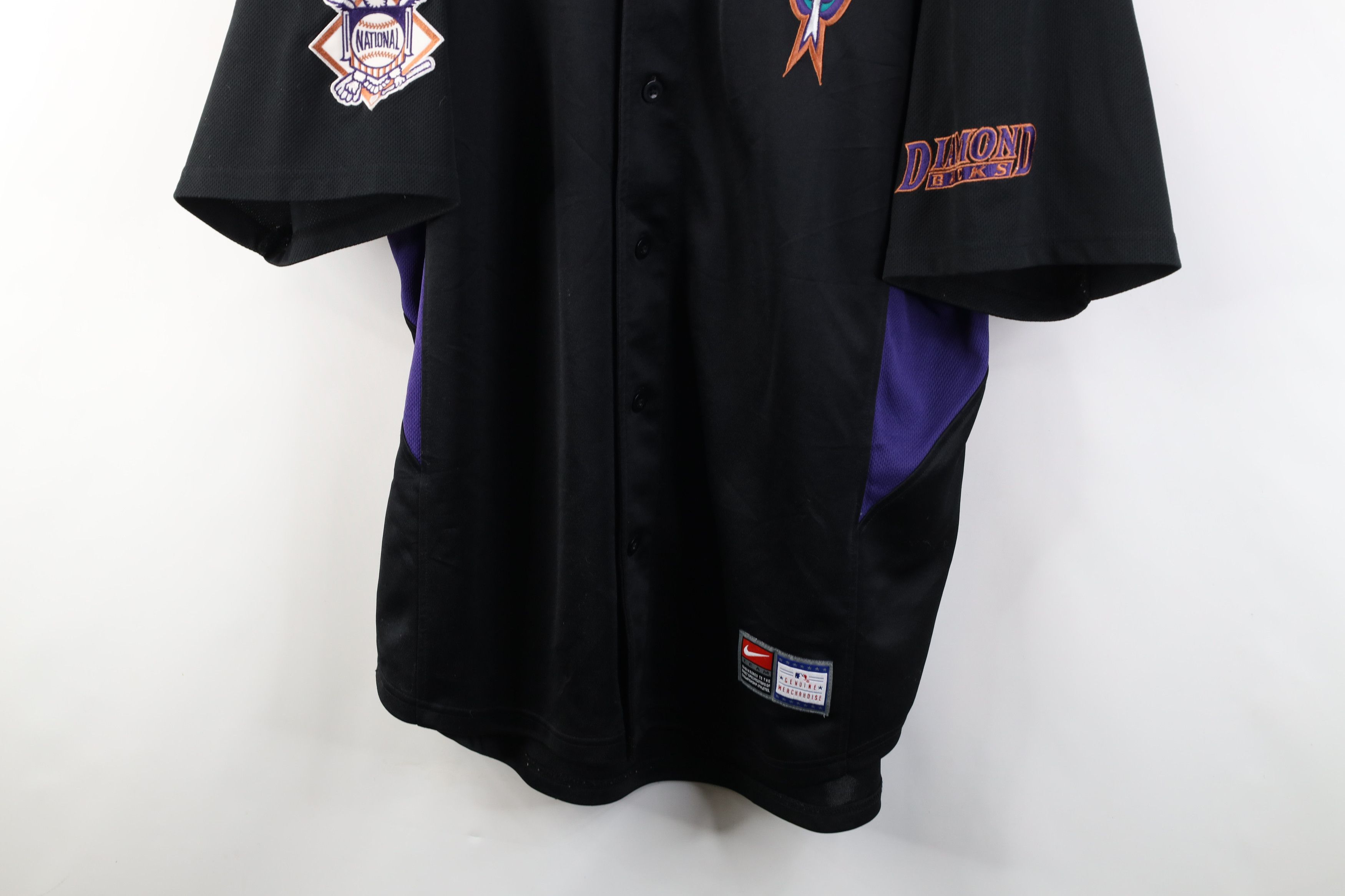 Nike Vintage Nike Swoosh Arizona Diamondbacks Baseball Jersey Size US XL / EU 56 / 4 - 3 Thumbnail