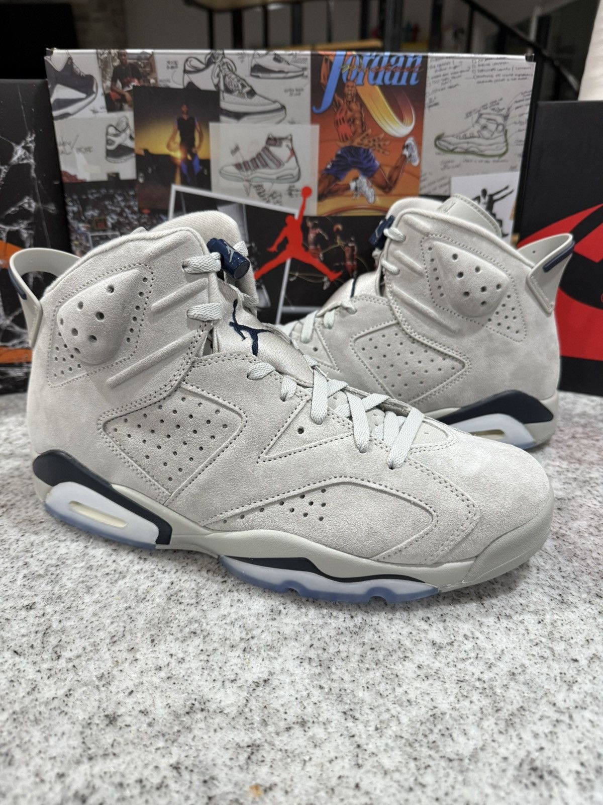Jordan Brand Air jordan 6 retro georgetown Size US 11 / EU 44 - 1 Thumbnail