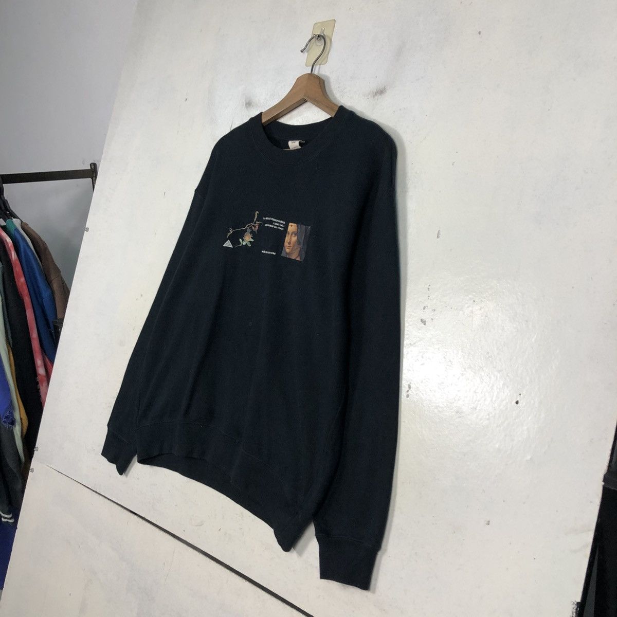 Japanese Brand 📌Vintage Sweatshirt Musee Du Louvre Big Logo Size US L / EU 52-54 / 3 - 4 Thumbnail