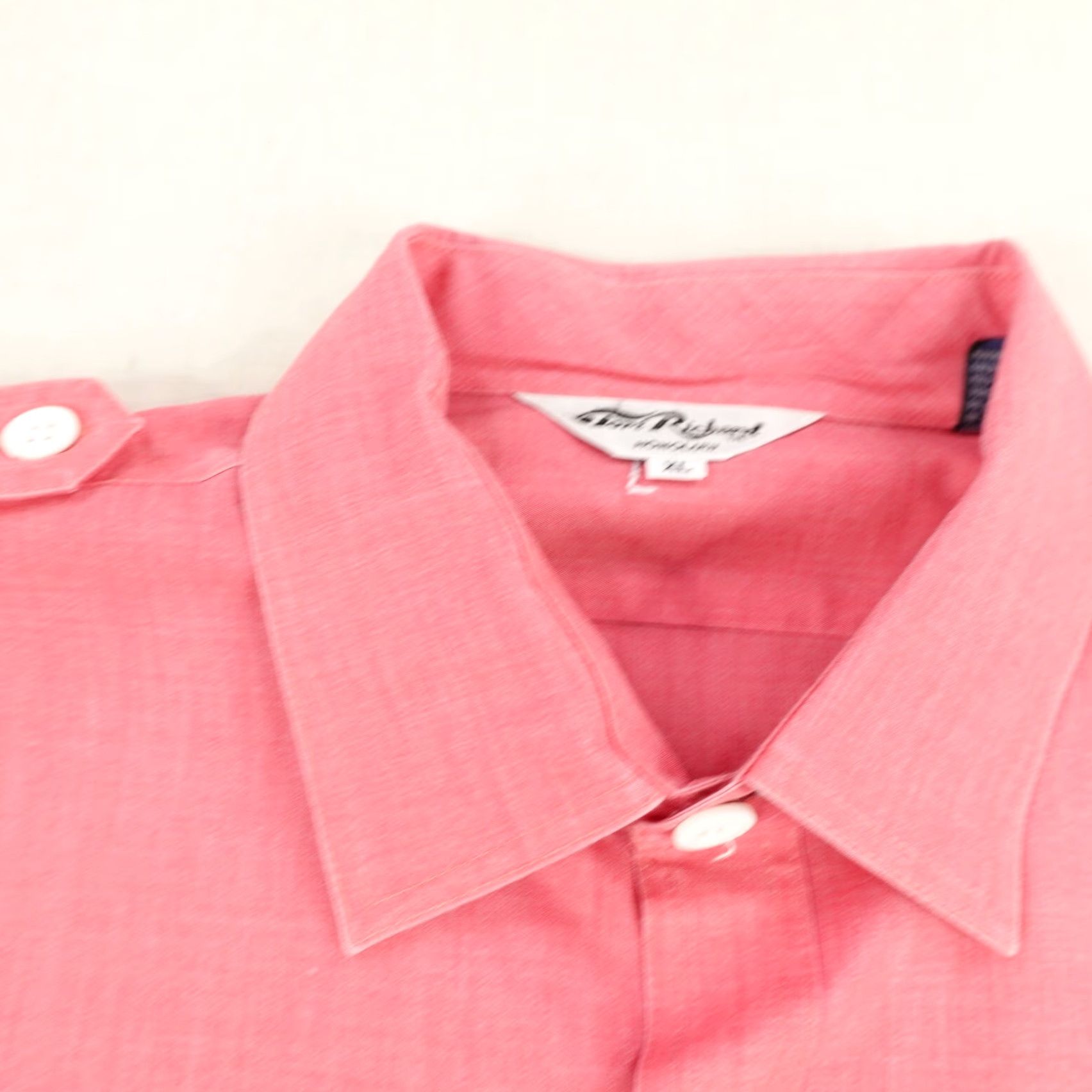 Tori Richard VINTAGE Tori Richard Button-Up Shirt Men XL Pink Hawaiian Tropical 70s Beach Size US XL / EU 56 / 4 - 2 Thumbnail