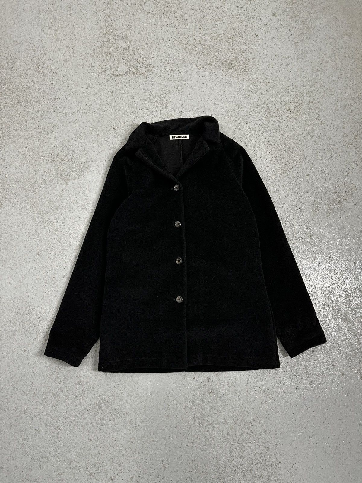Jil Sander Vintage 90s Jil Sander Fleece Wool Jacket Size M / US 6-8 / IT 42-44 - 1 Thumbnail