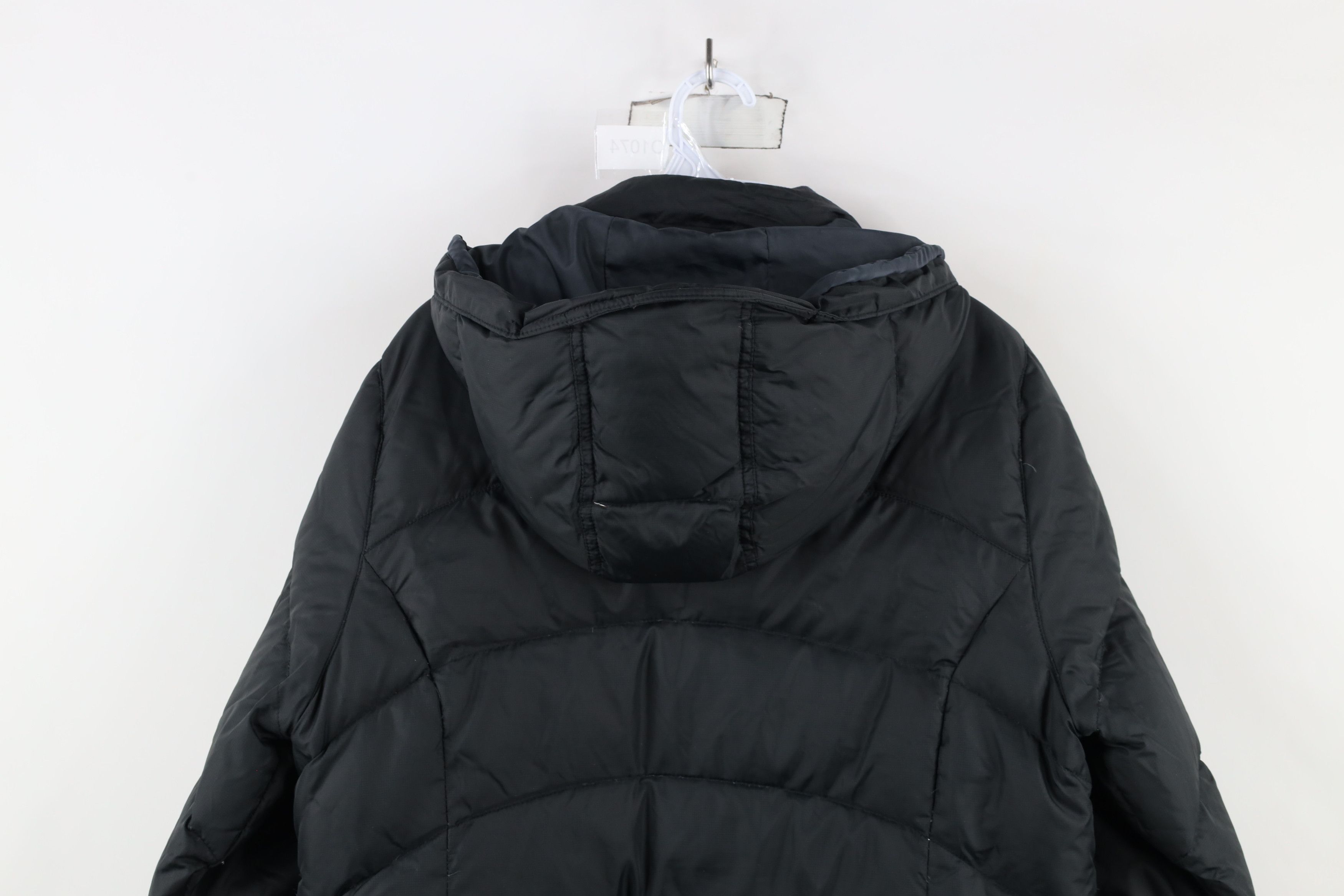 L.L. Bean × Vintage LL Bean Goose Down Insulated Hooded Puffer Jacket Black Size L / US 10 / IT 46 - 13 Thumbnail