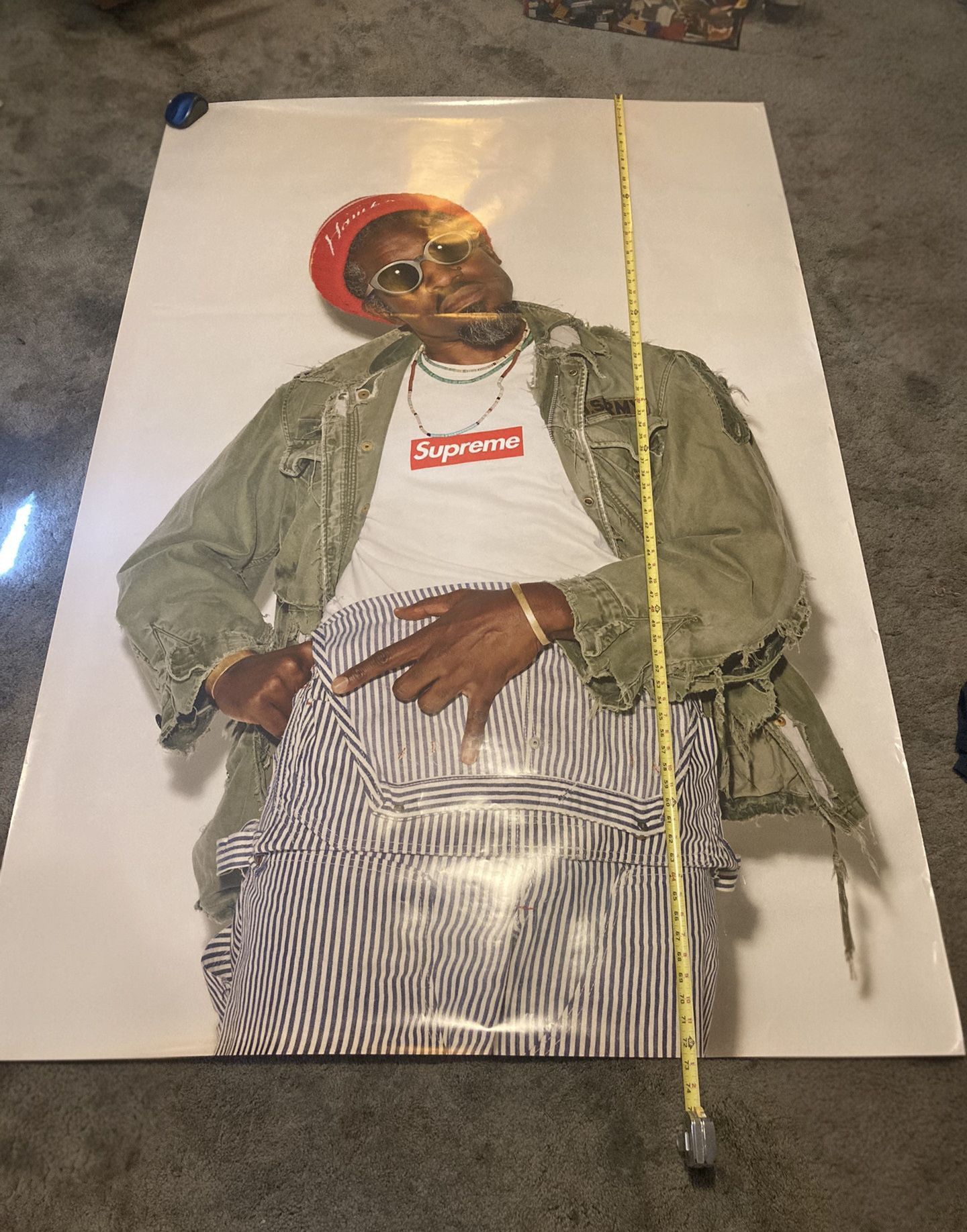 Supreme 2001 Poster Size Supreme x Jamil GS Calendar | Grailed