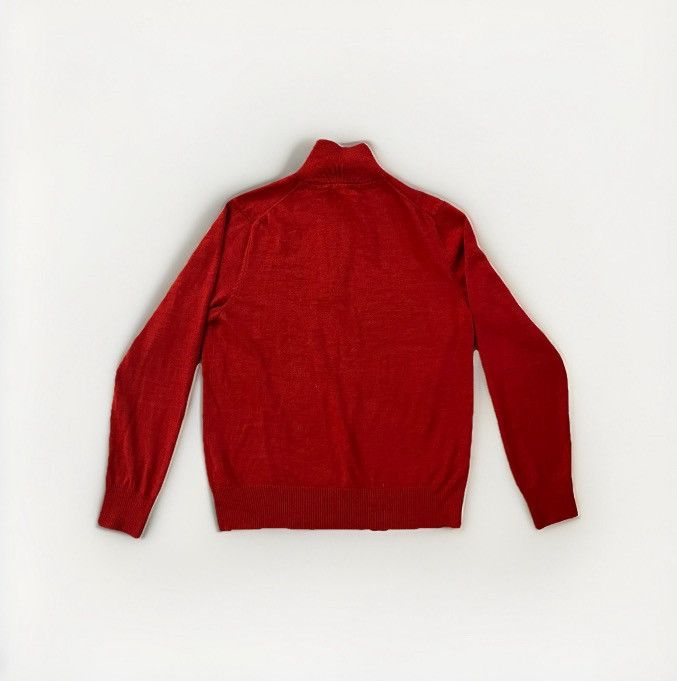 Apt. 9 Y2K Red Quarter Zip Turtleneck Sweater – Women’s M Size M / US 6-8 / IT 42-44 - 2 Thumbnail