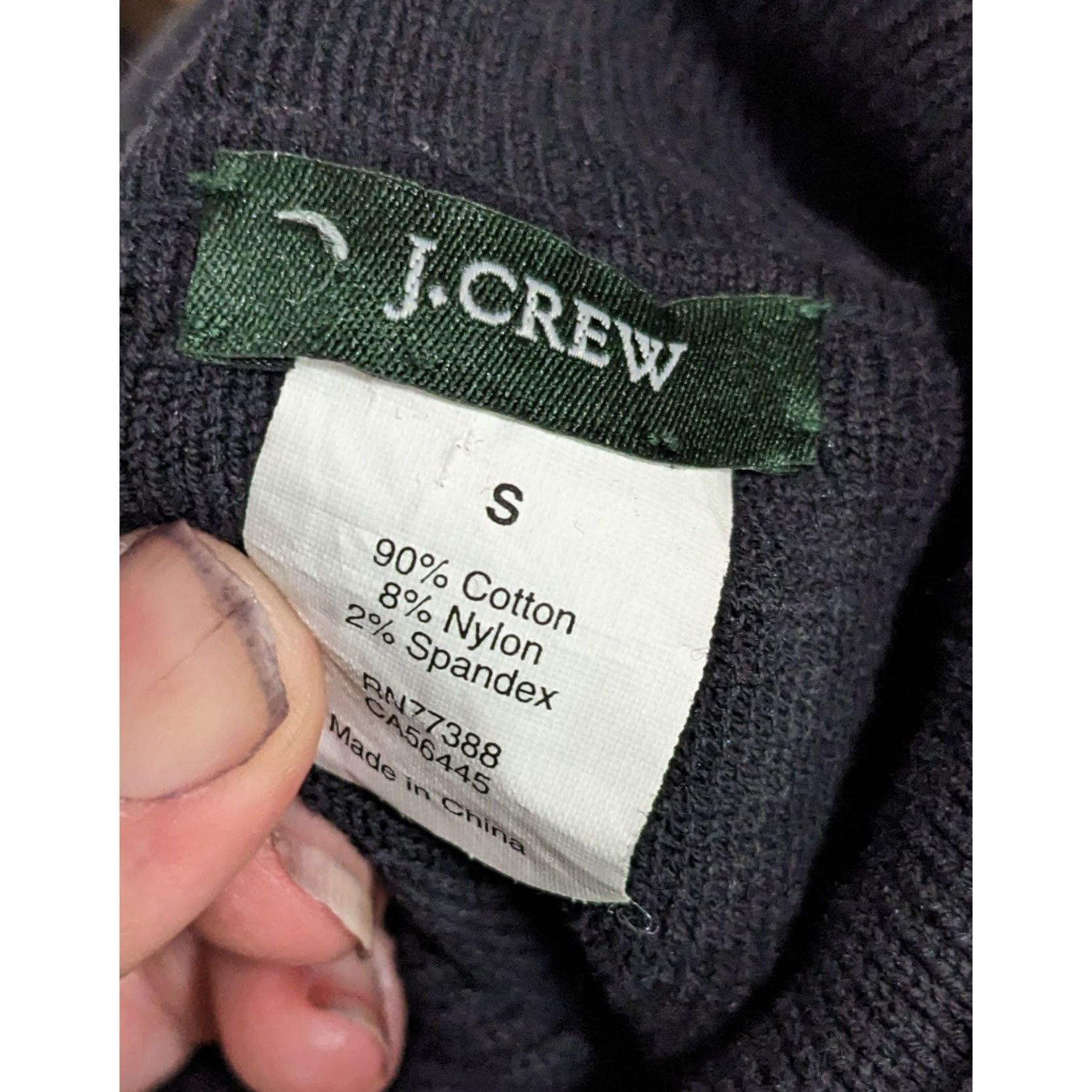 J.Crew JCrew Preppy Goth Black And Purple Striped Dress Size S / US 4 / IT 40 - 4 Thumbnail