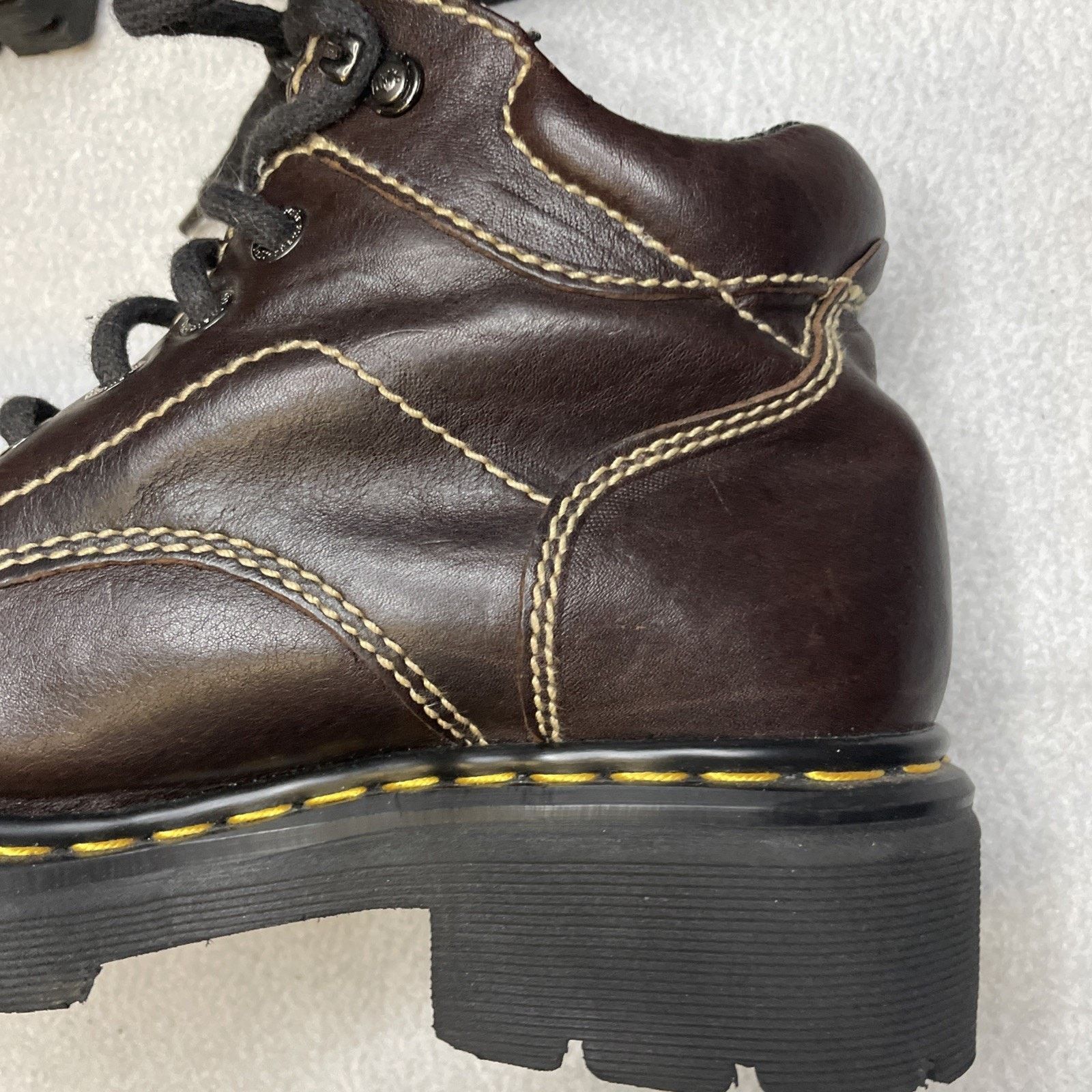 Dr. Martens Vtg Dr. Martens 9271 Made in England Brown Leather Boot UK 7 Size US 8 / EU 41 - 9 Thumbnail