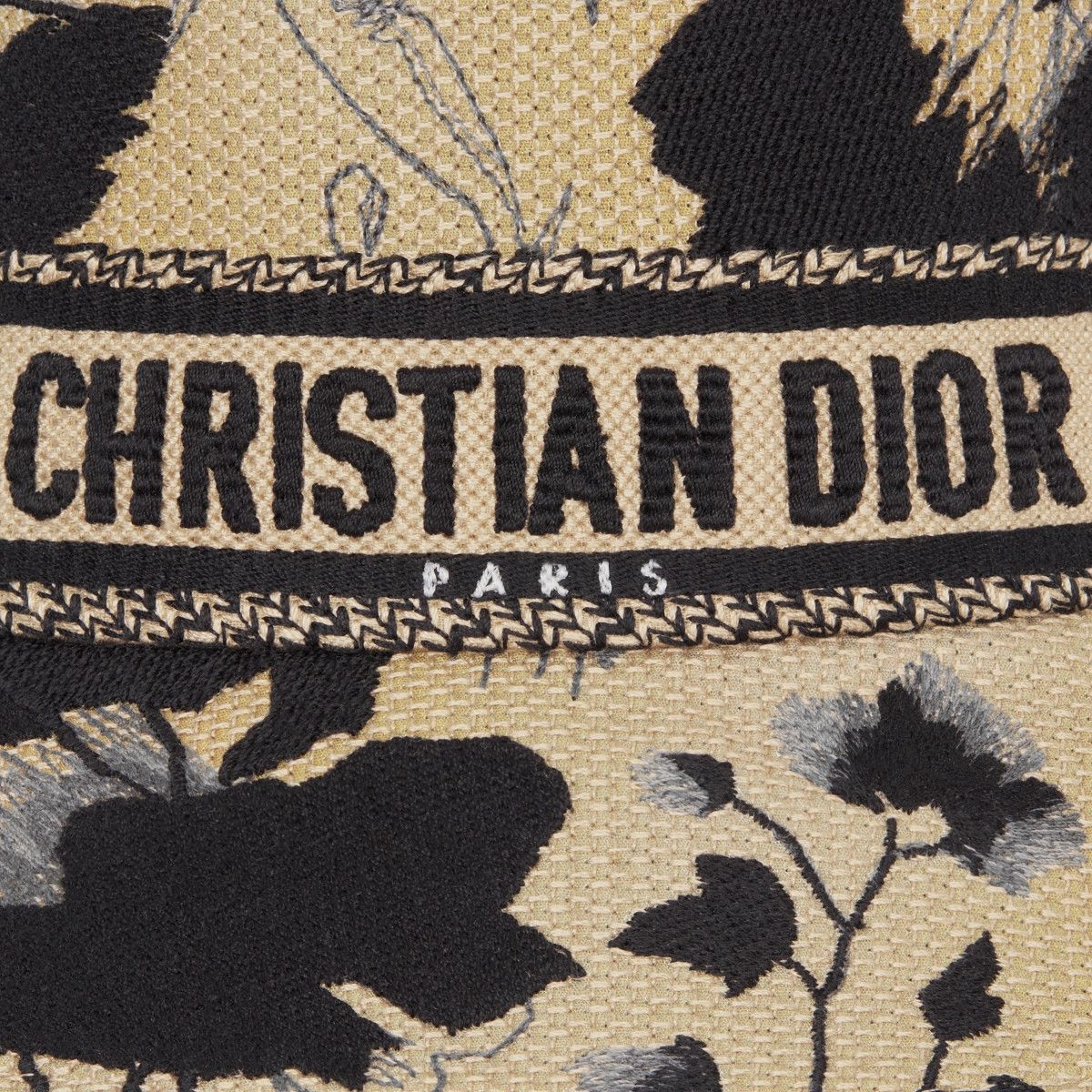 Dior o1bcso1str0226 Size:OS/Small Brim Bucket Hat in Beige/Black Size ONE SIZE - 5 Thumbnail