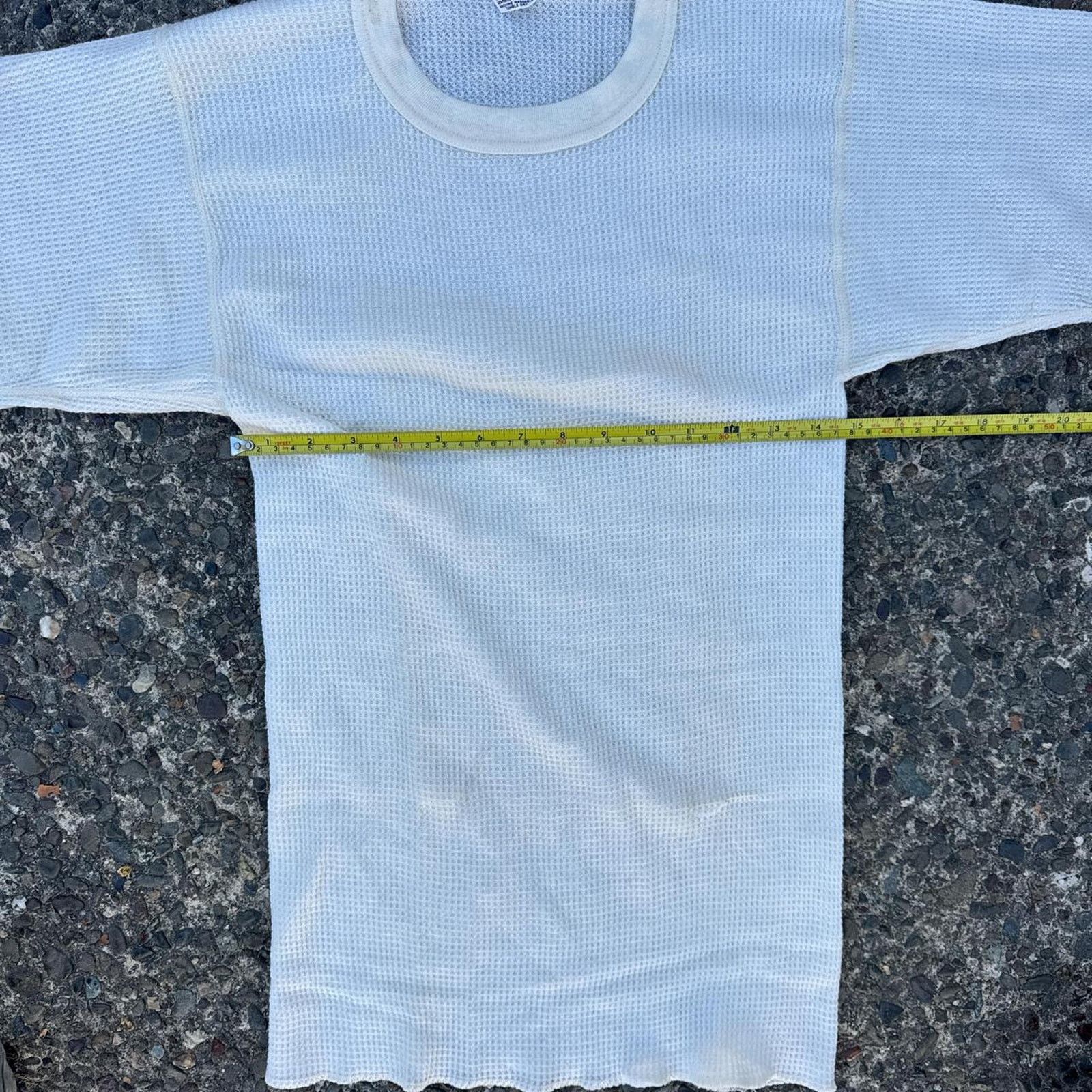 Vintage Vintage 80s thermal underwear Waffle Knit Thermal –Sz Large Size US L / EU 52-54 / 3 - 4 Thumbnail