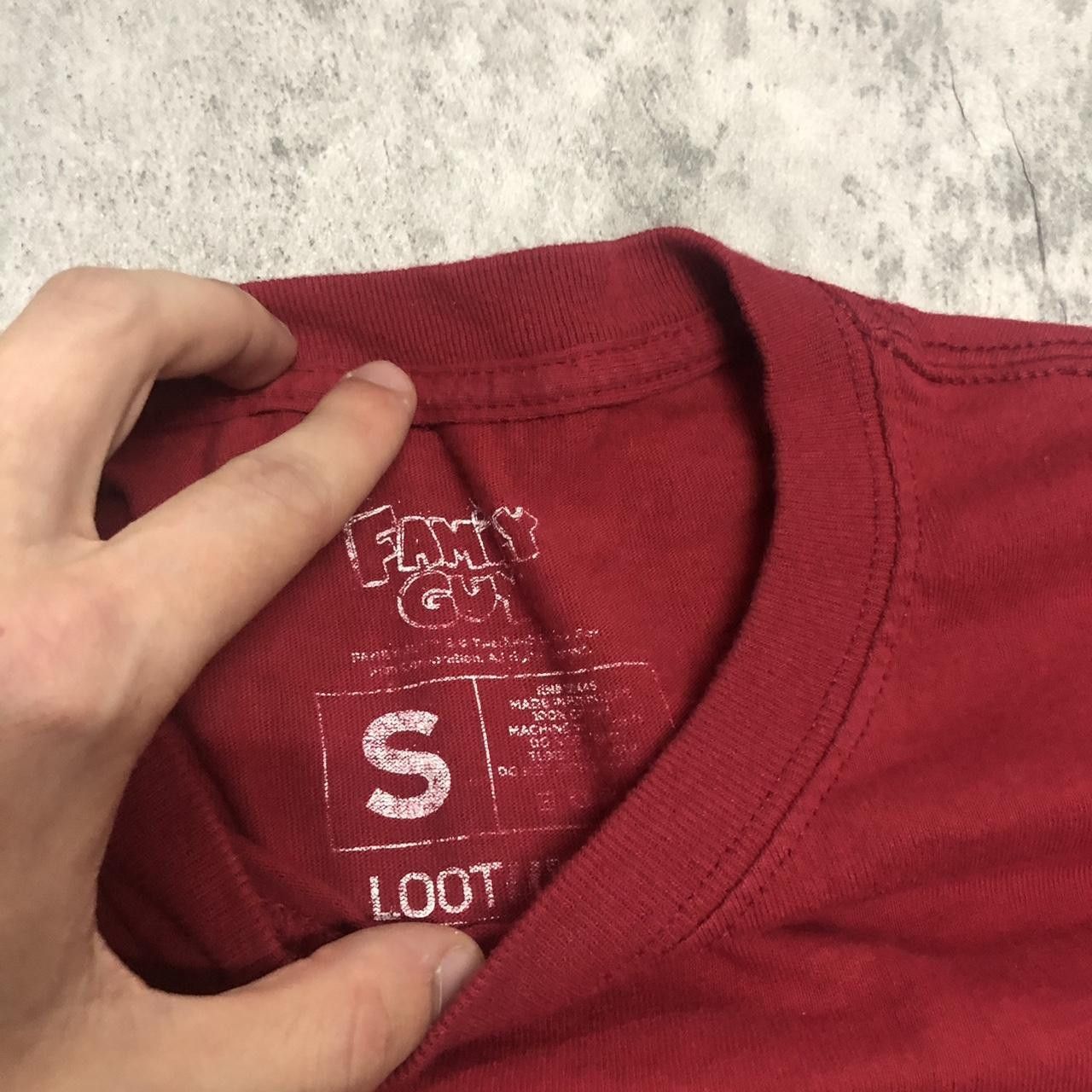 Other Red Family Guy t-shirt #FamilyGuy Size US S / EU 44-46 / 1 - 3 Thumbnail