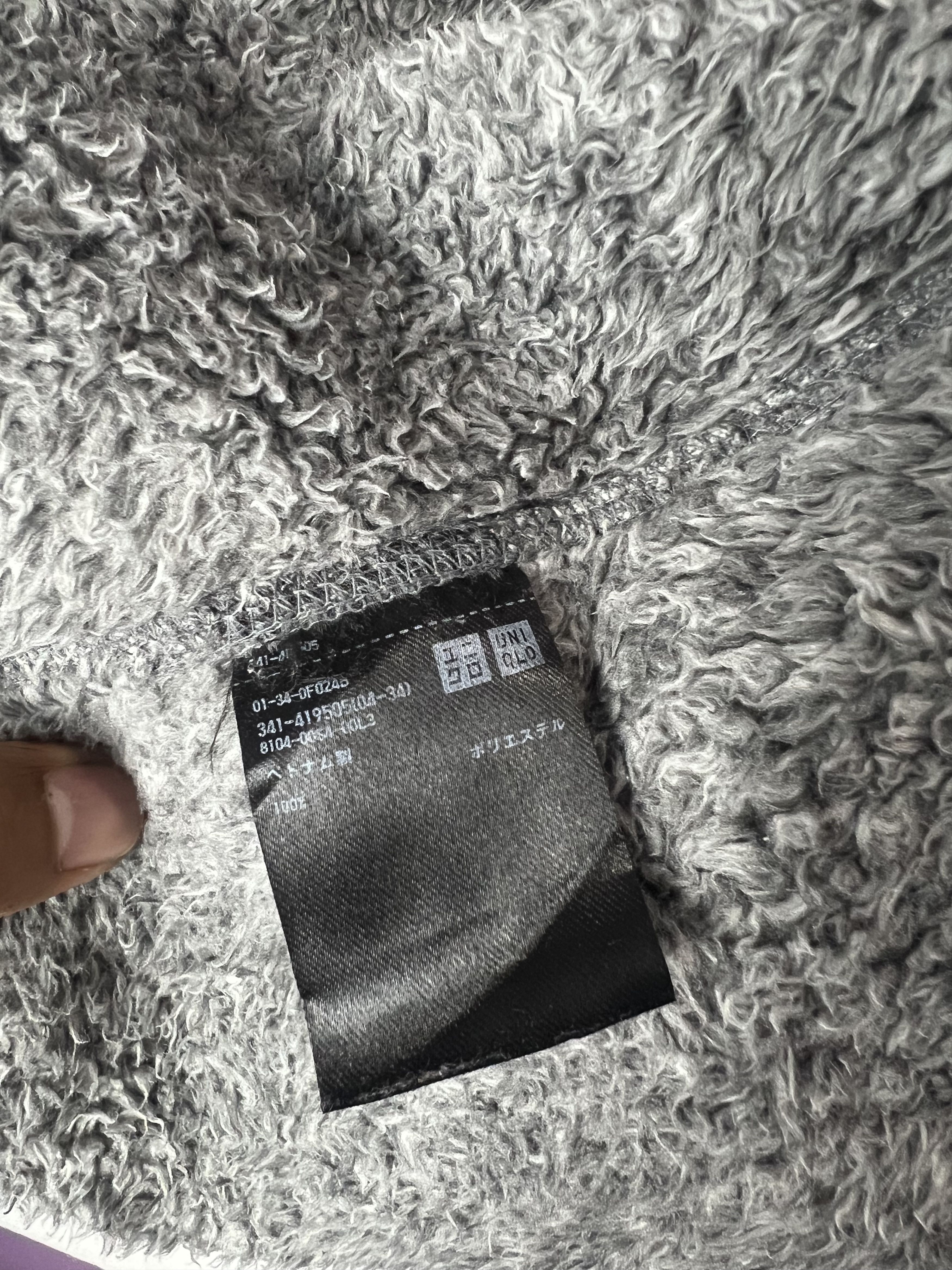Uniqlo Uniqlo Fluffy Yarn Fleece Full Zip Jacket Size US XL / EU 56 / 4 - 10 Thumbnail