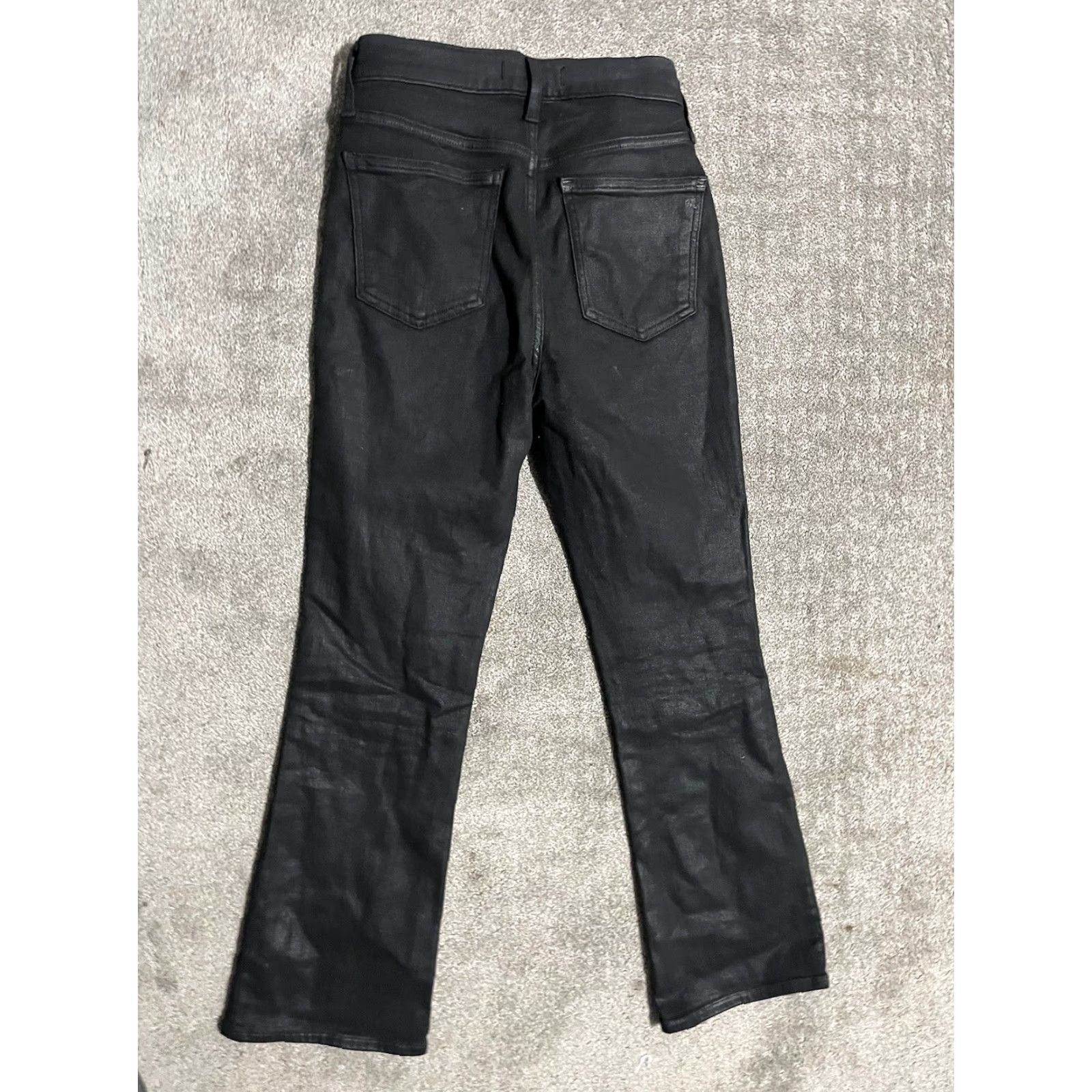 Madewell Madewell Jeans Women's Size 25 Black Mid-Rise Bootcut Style Cotton Stretch Womens Size 42" / US 20 - 4 Thumbnail
