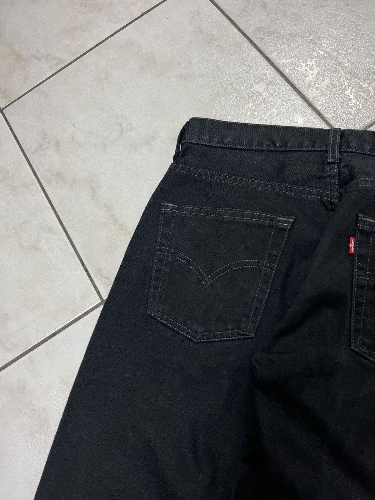 Levi's × Levi's Vintage Clothing × Vintage Vintage 90s Levi’s full black denim jeans pants Size US 30 / EU 46 - 12 Thumbnail