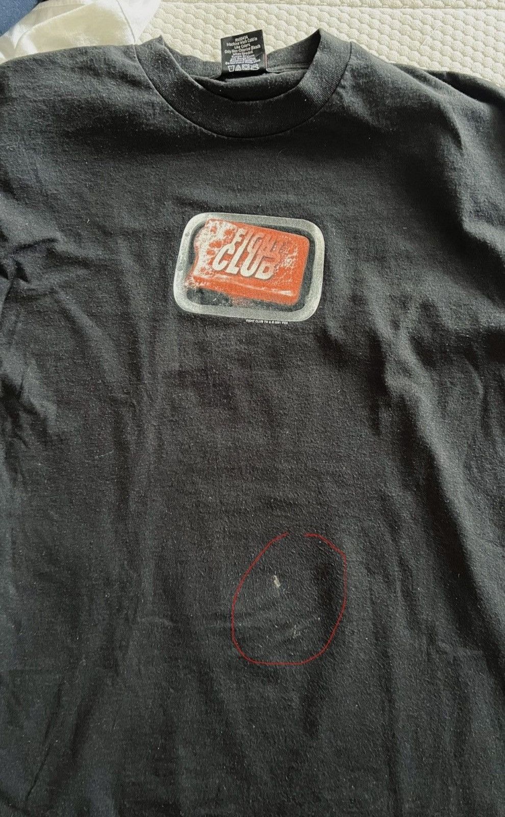 Giant Fight Club T-Shirt 2001 - Licensed Size US L / EU 52-54 / 3 - 7 Thumbnail