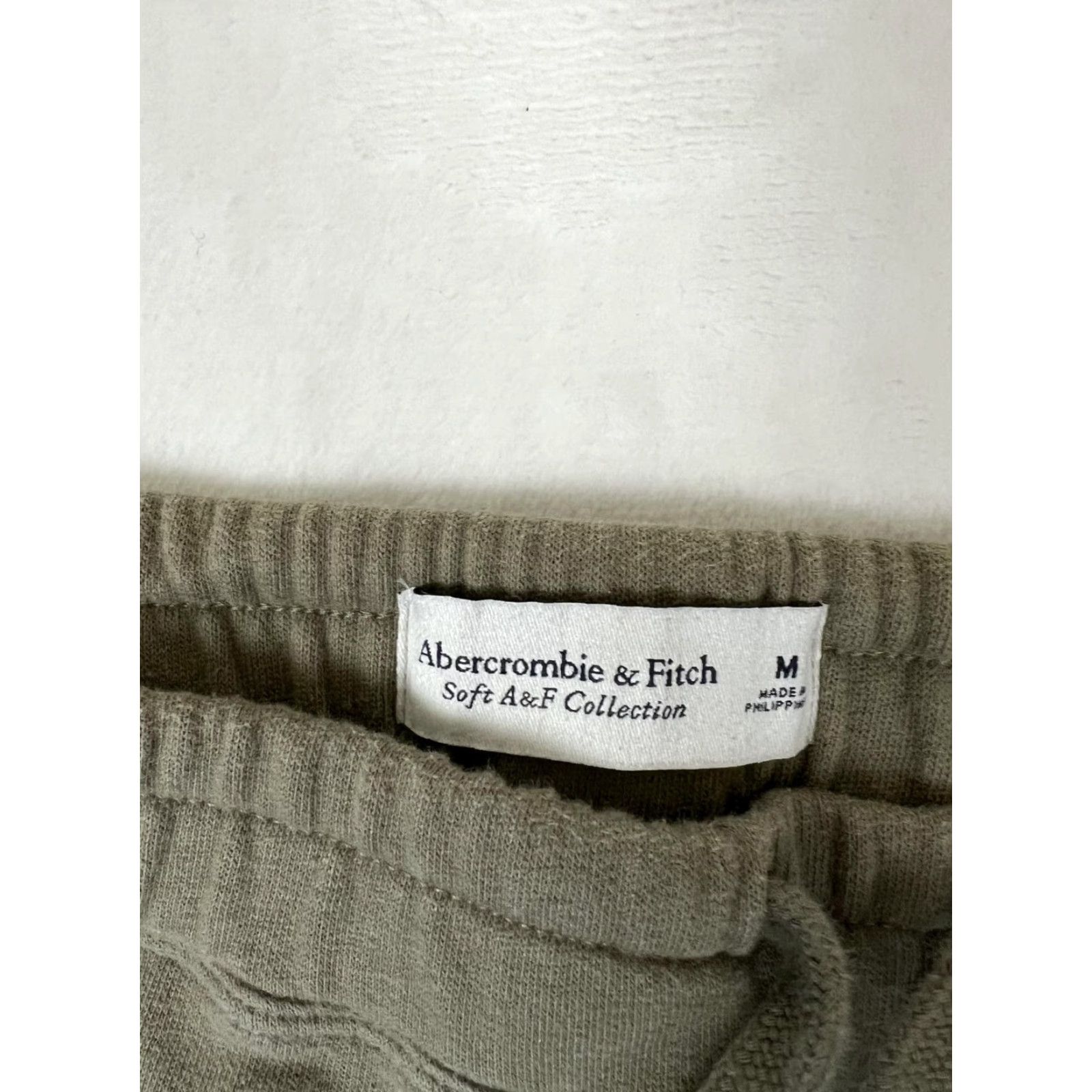 Abercrombie & Fitch Abercrombie & Fitch Sweatpants Womens M Green Fleece Soft A&F Joggers Logo Size 32" / US 10 / IT 46 - 5 Thumbnail