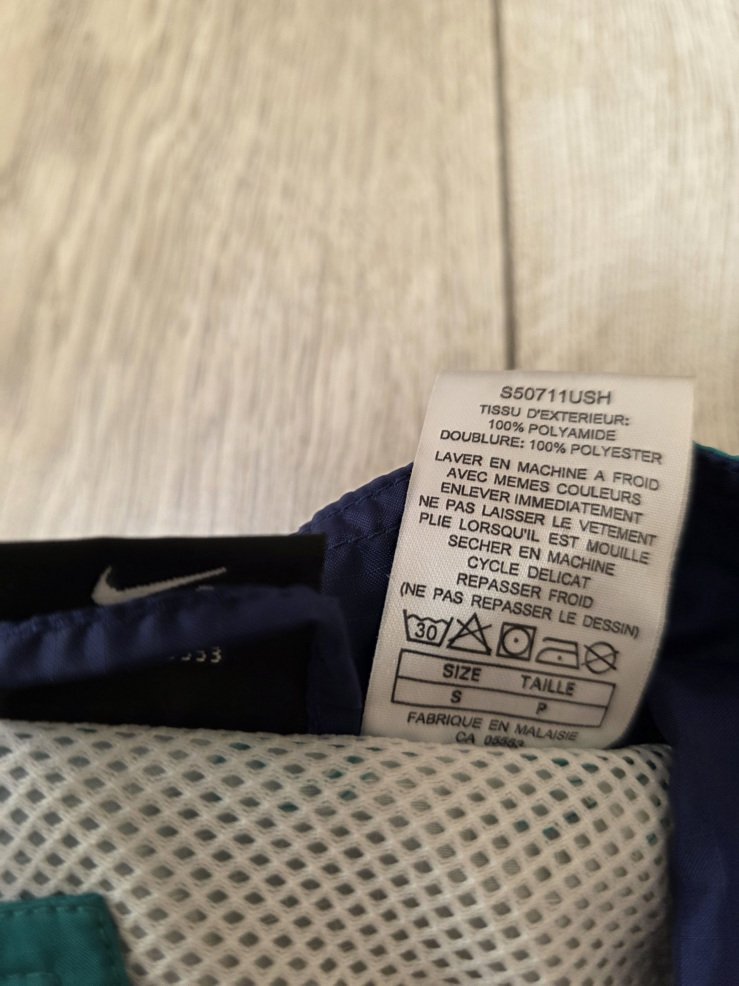 Nike NIKE VINTAGE 1/3 ZIP JACKET 90S SOCCER TRAINING JACKET Size US S / EU 44-46 / 1 - 7 Thumbnail