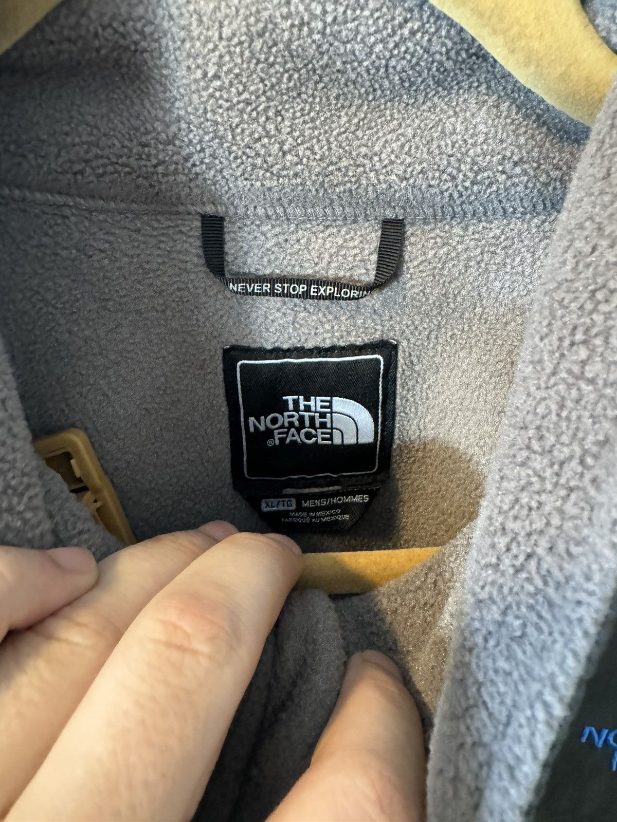 The North Face × Vintage The North Face Denali Fleece Jacket Size US XL / EU 56 / 4 - 4 Thumbnail