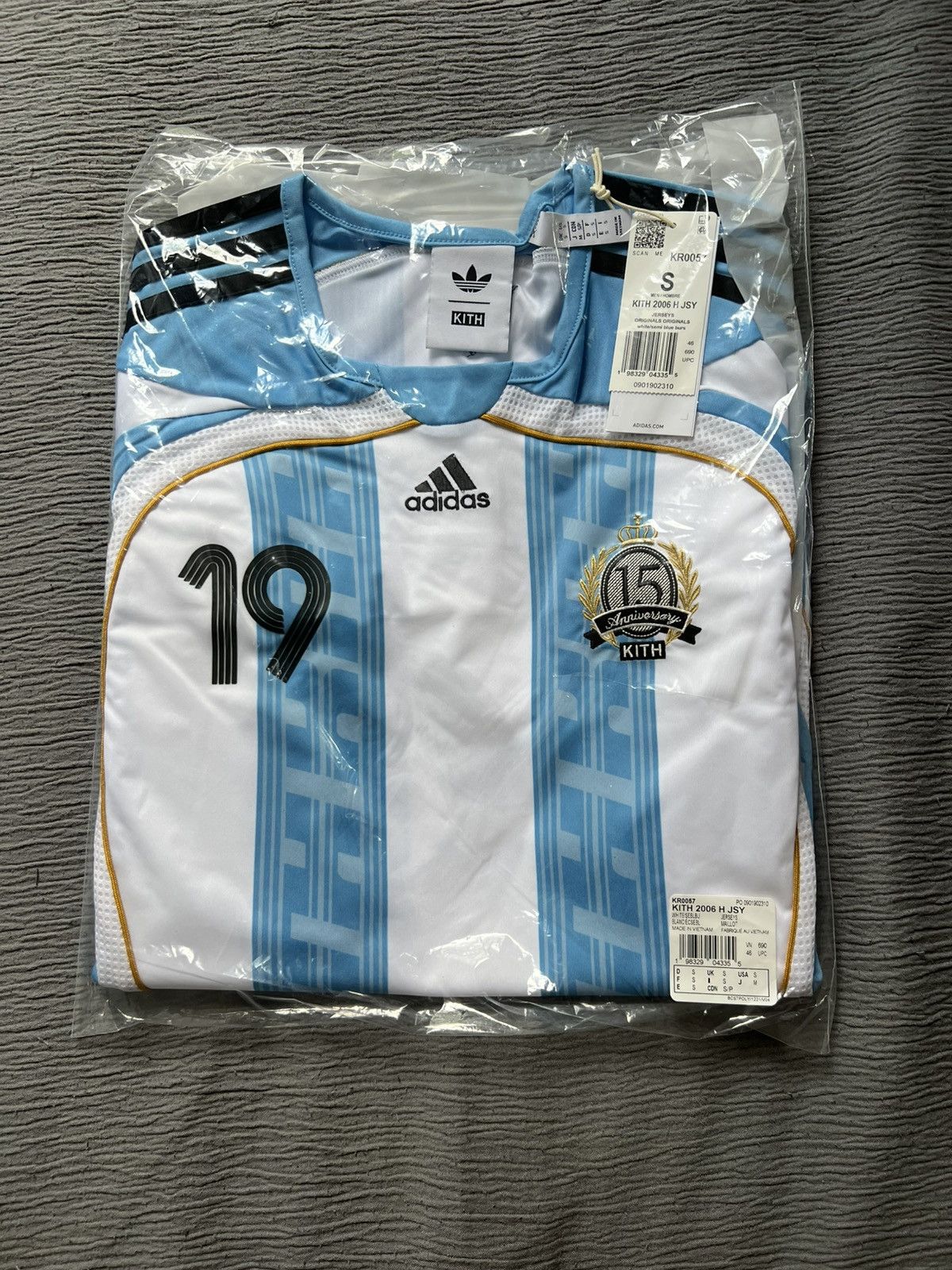 Kith Kith Messi Adidas Football Jersey Size Small Size US S / EU 44-46 / 1 - 1 Thumbnail