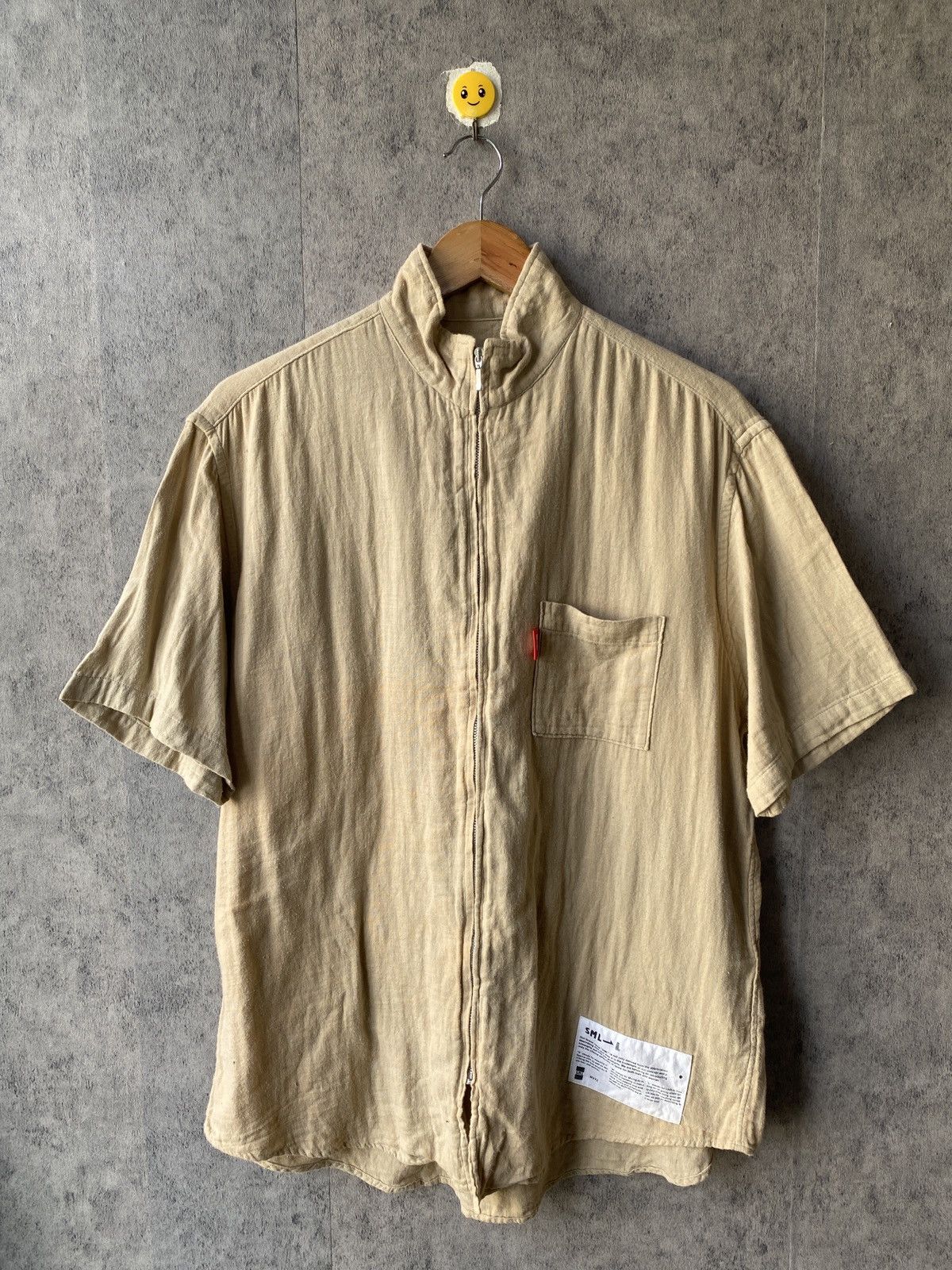Yohji Yamamoto WXYZ By Yohji Yamamoto Zipper Shirt Size US L / EU 52-54 / 3 - 1 Thumbnail