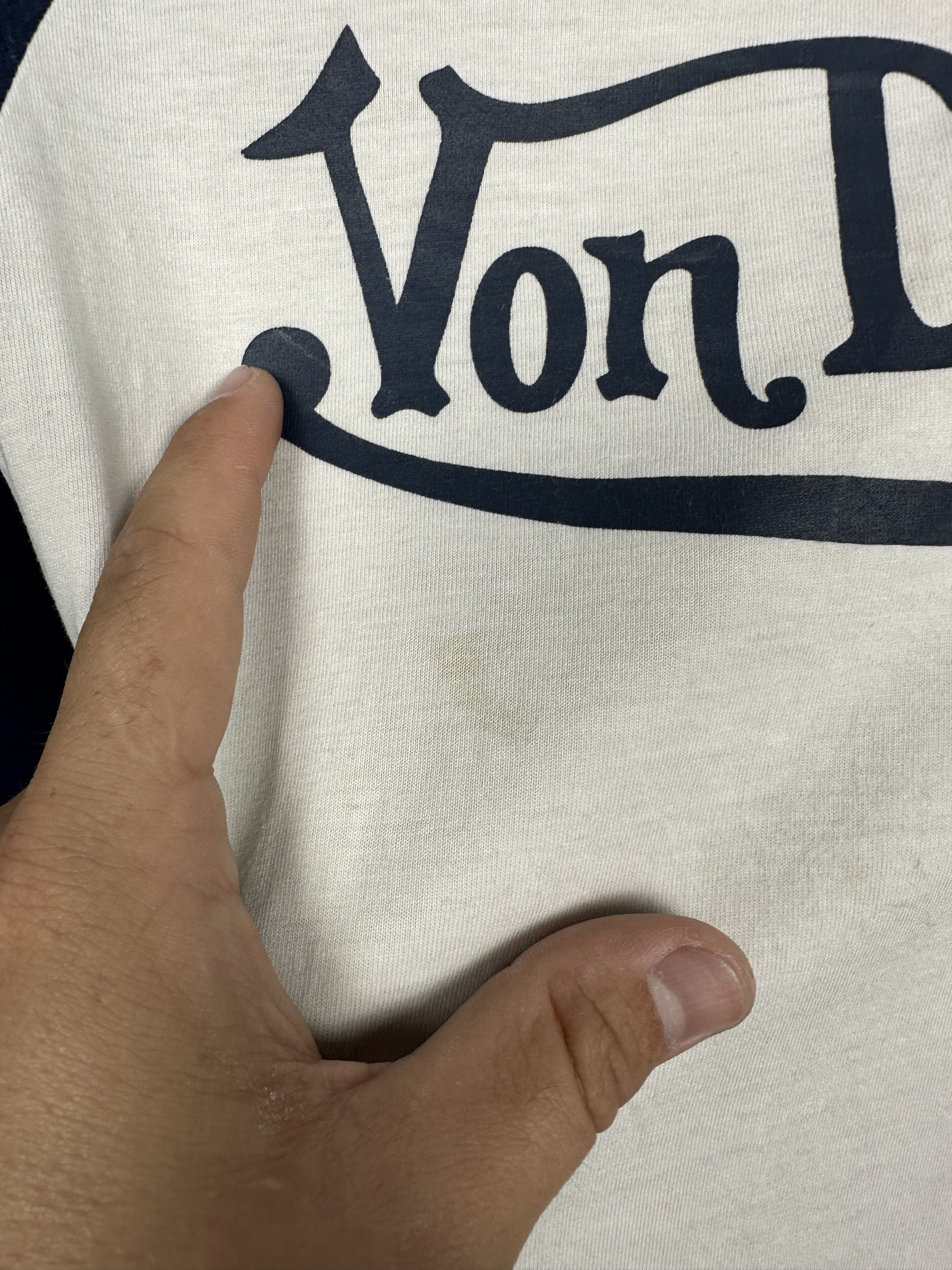 Vintage Von Dutch Vintage Mens T-Shirt Tee Big Logo Y2K Size US L / EU 52-54 / 3 - 3 Thumbnail