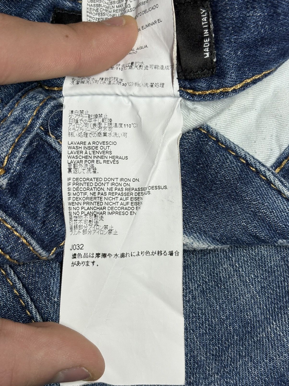 Dsquared2 🔥 Dsquared2 Cool Guy Jeans S74LB0330 Distressed Blue Denim Size US 34 / EU 50 - 10 Thumbnail