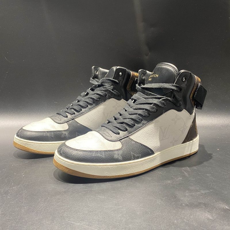Louis Vuitton Louis Vuitton Rivoli High-Top Sneakers for Men - Size US 8 / EU 41 - 1 Thumbnail