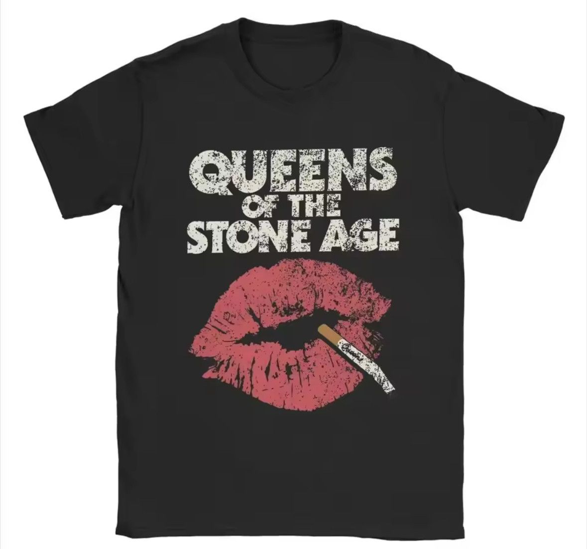 Other Street Retro Punk Stone Age Hip Hop Queen Black T-Shirt Size US S / EU 44-46 / 1 - 1 Thumbnail