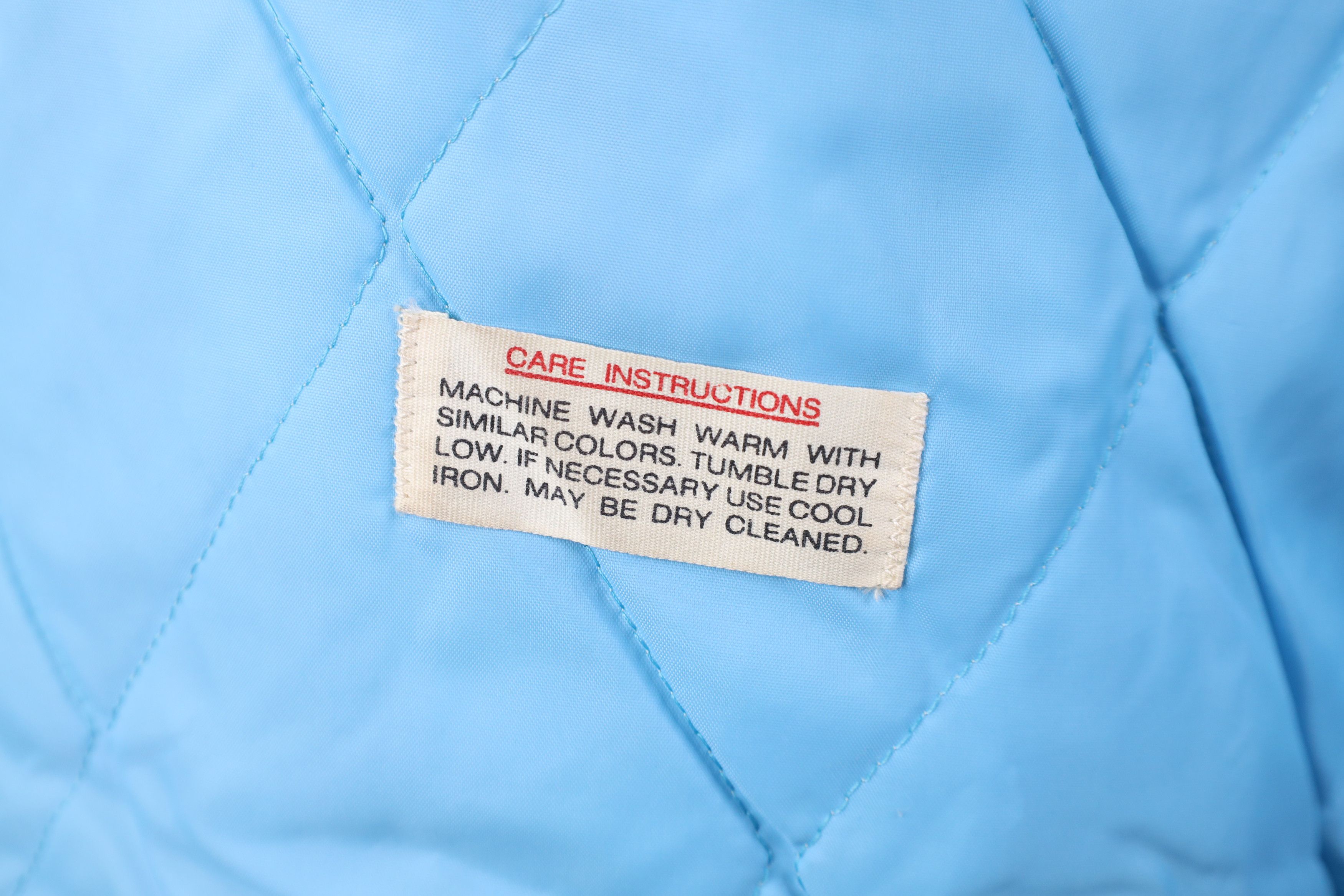 Vintage Vintage 70s Streetwear Full Zip Puffer Jacket Navy Blue Size US XL / EU 56 / 4 - 10 Thumbnail