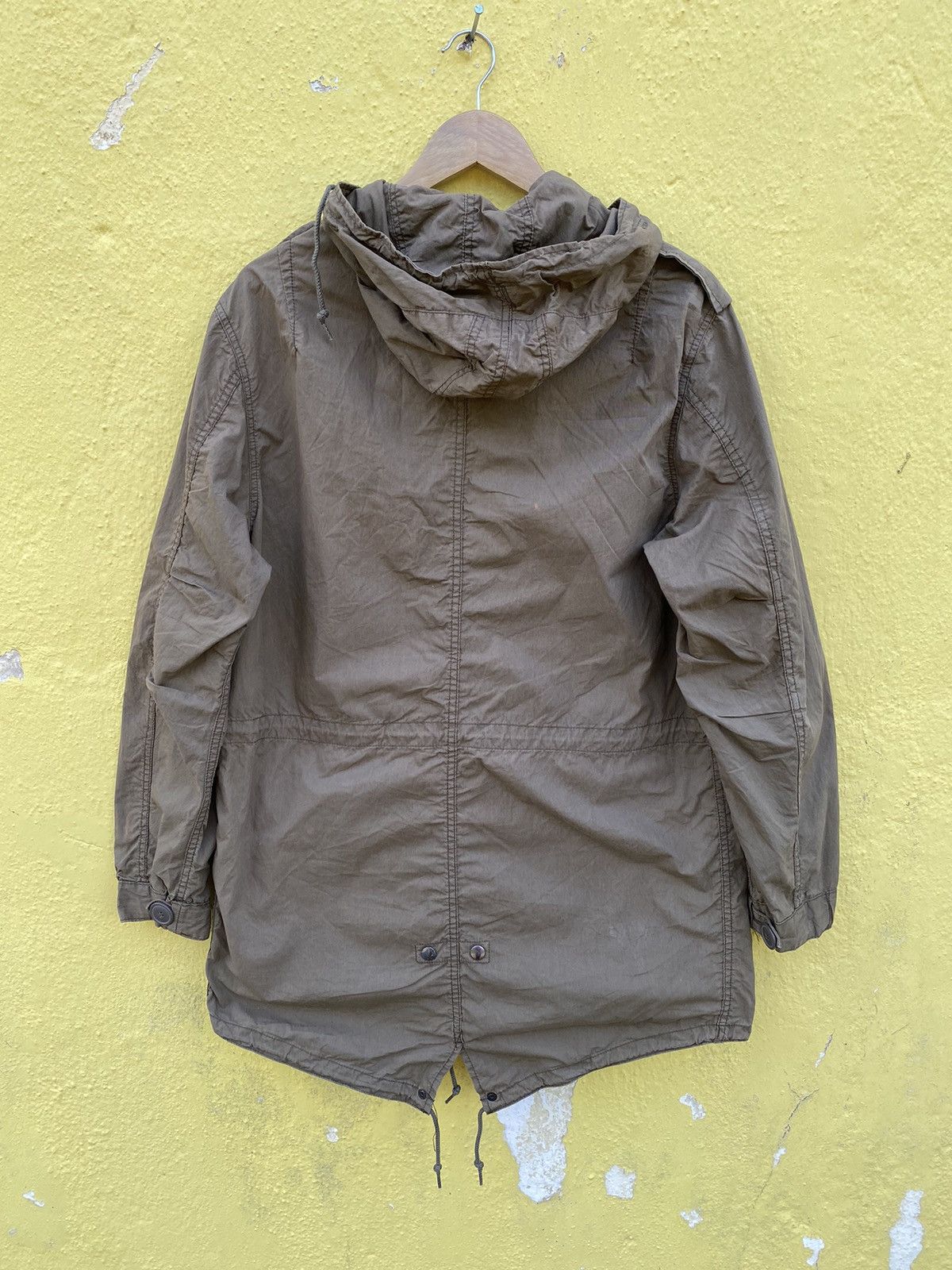 Alpha Industries × Vintage Vintage Alpha industrial parka fishtail jacket Size US L / EU 52-54 / 3 - 2 Thumbnail