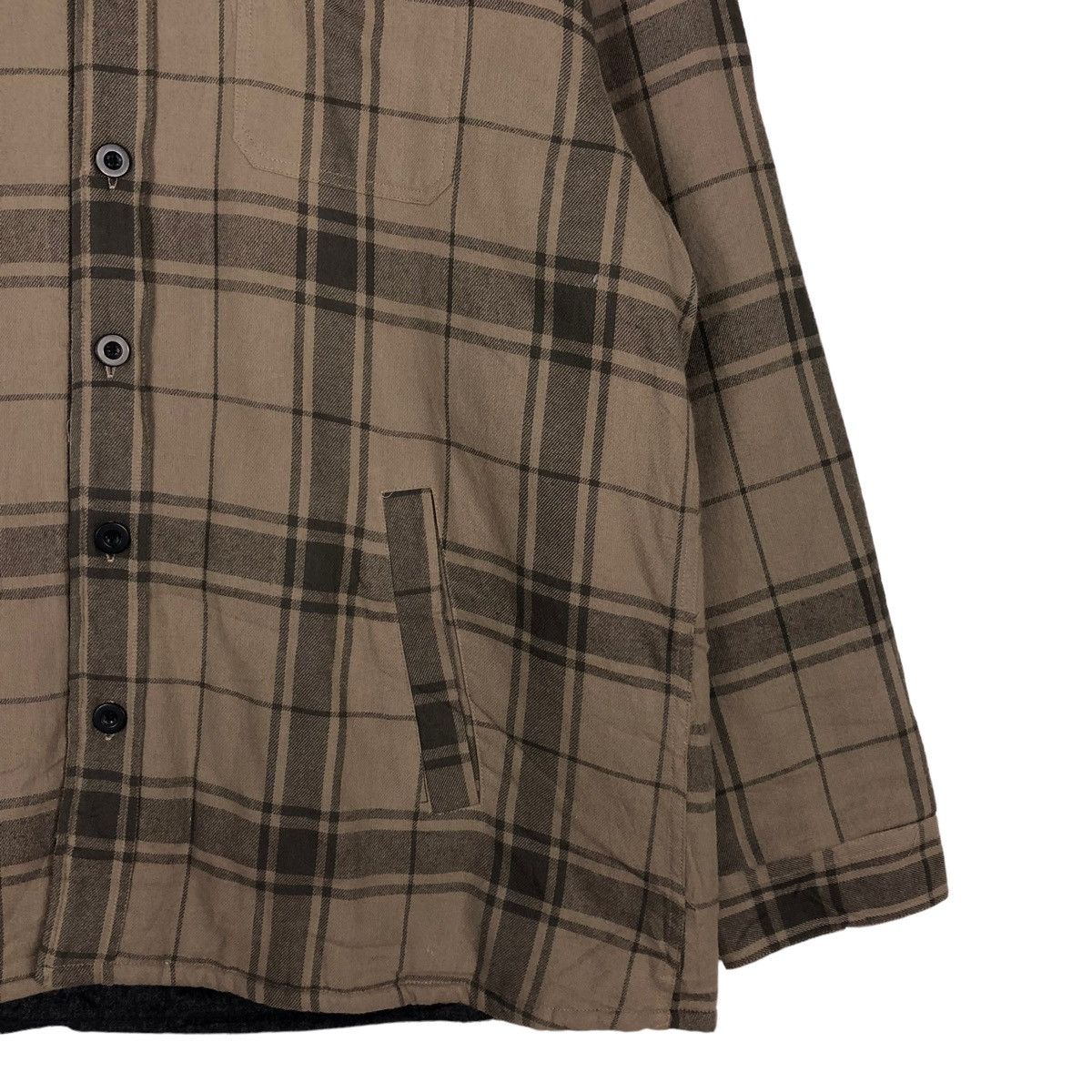 Flannel 🔥VINTAGE FLANNEL SHIRT JACKET WORK MAC BOGARD TARTAN DESIGN Size US L / EU 52-54 / 3 - 5 Thumbnail