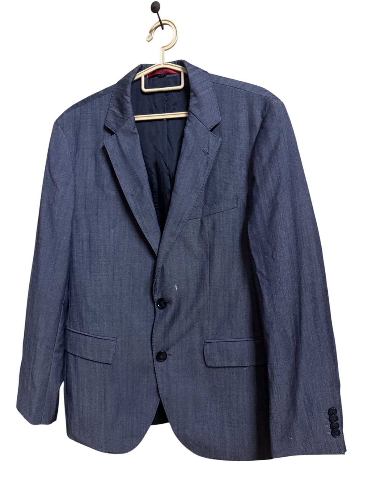 Hugo Boss HUGO BOSS Blazers Slim-fit Grey Size 38S - 3 Thumbnail