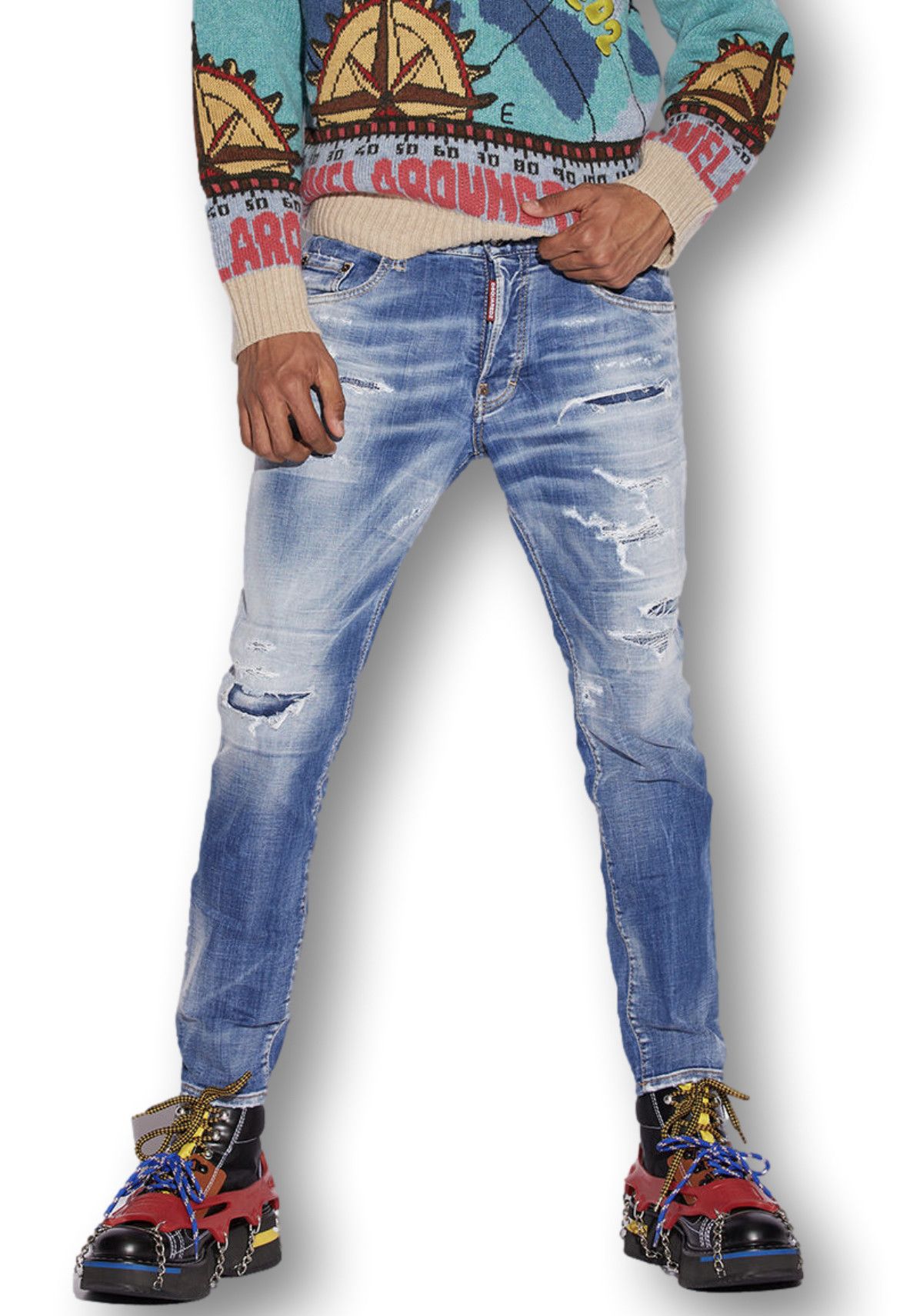 Dsquared2 dsquared2 ripped jeans size 50 Size US 32 / EU 48 - 1 Thumbnail