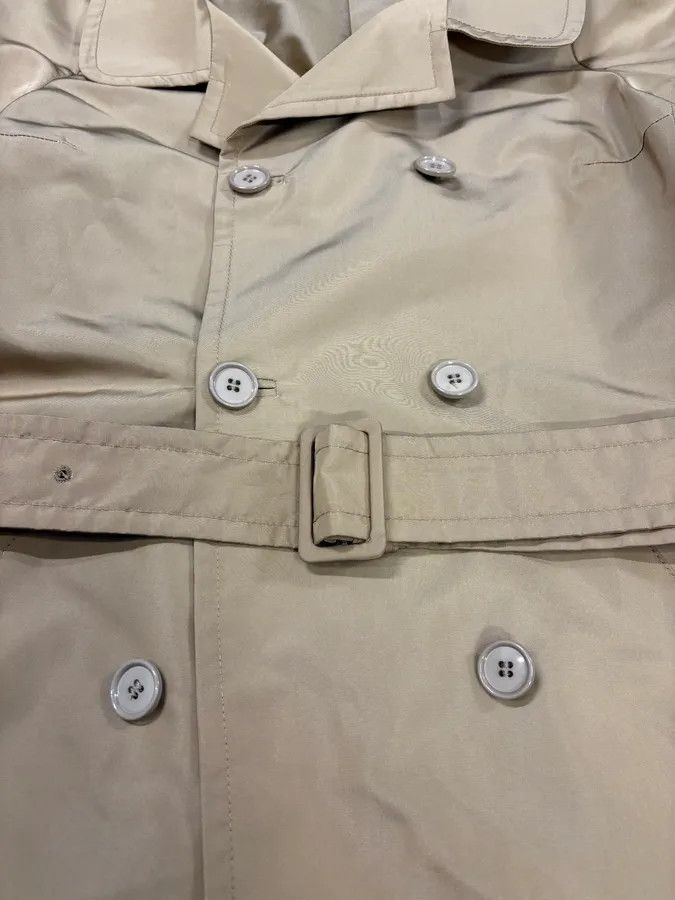 Prada SS2007 Prada Beige Trench Coat Jacket Size S / US 4 / IT 40 - 6 Thumbnail