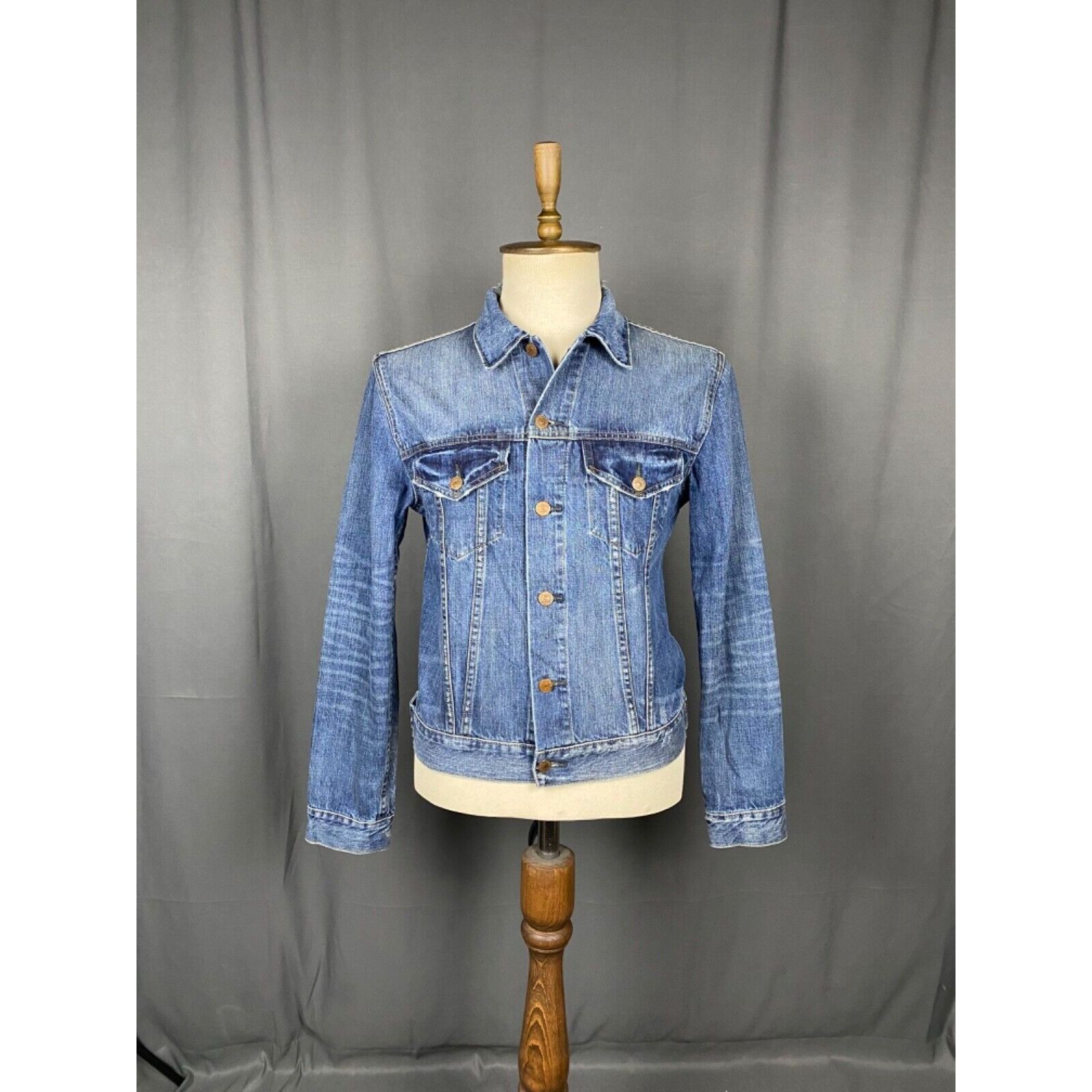 Denim & Supply Ralph Lauren Ralph Lauren Denim&Supply Men's Blue Denim Jeans Biker Jacke Size US M / EU 48-50 / 2 - 3 Thumbnail