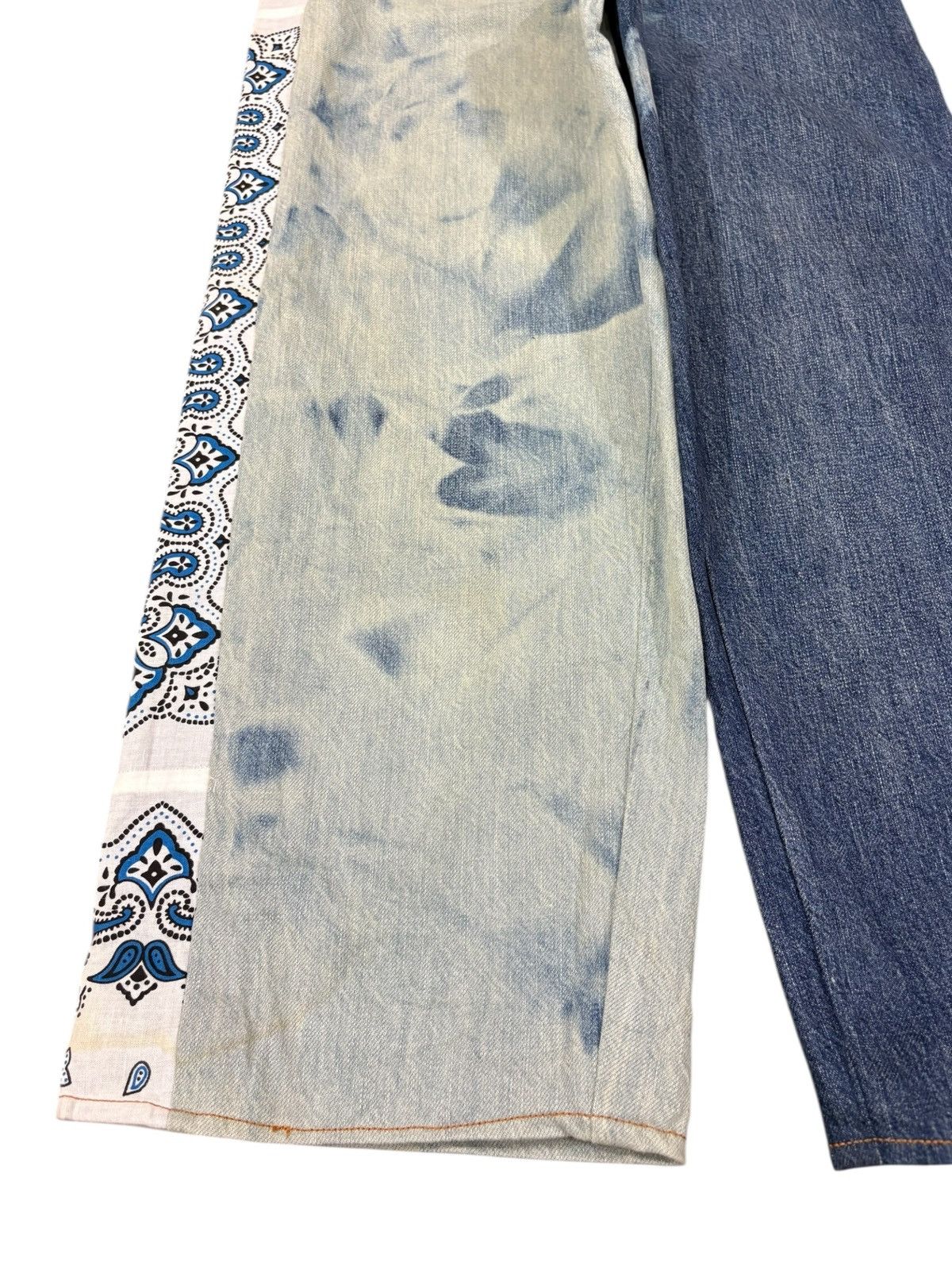 Uniqlo Vintage Uniqlo Lemaire Custom Hybrid Baggy Jeans Size US 33 - 6 Thumbnail