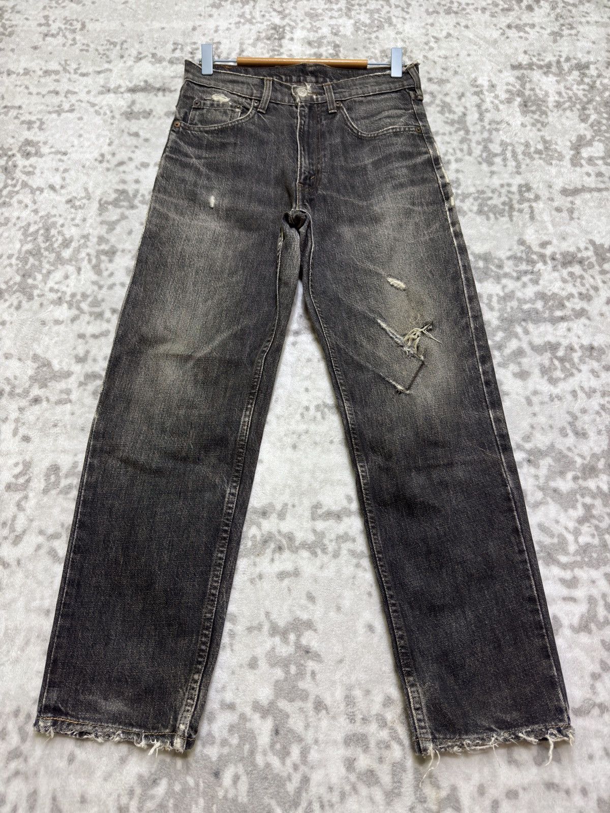Levi's Vintage Levi’s 603 Acid Wash Distressed Tapered Leg Jeans Size US 28 / EU 44 - 1 Thumbnail