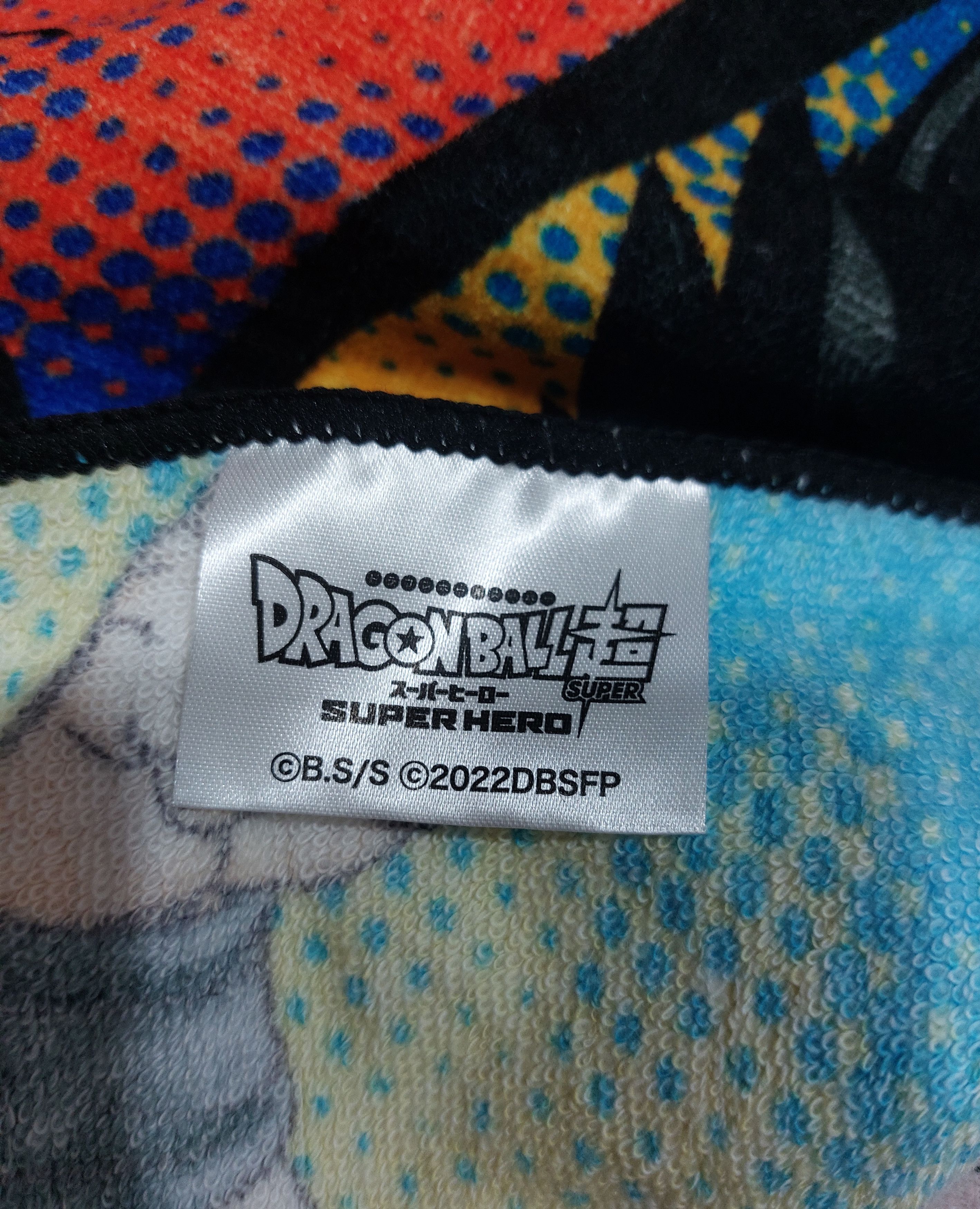 Anime × Cartoon Network × Japanese Brand DRAGON BALL SUPERHERO MINI TOWEL Size ONE SIZE - 7 Thumbnail