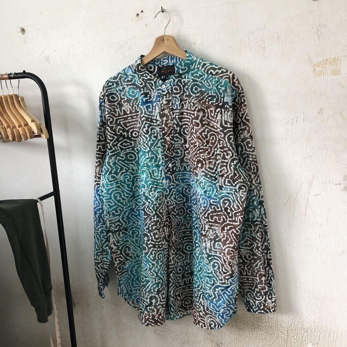 Beams Plus RARE 🍒 Beams Japan Button Up Shirt Size US XL / EU 56 / 4 - 1 Thumbnail