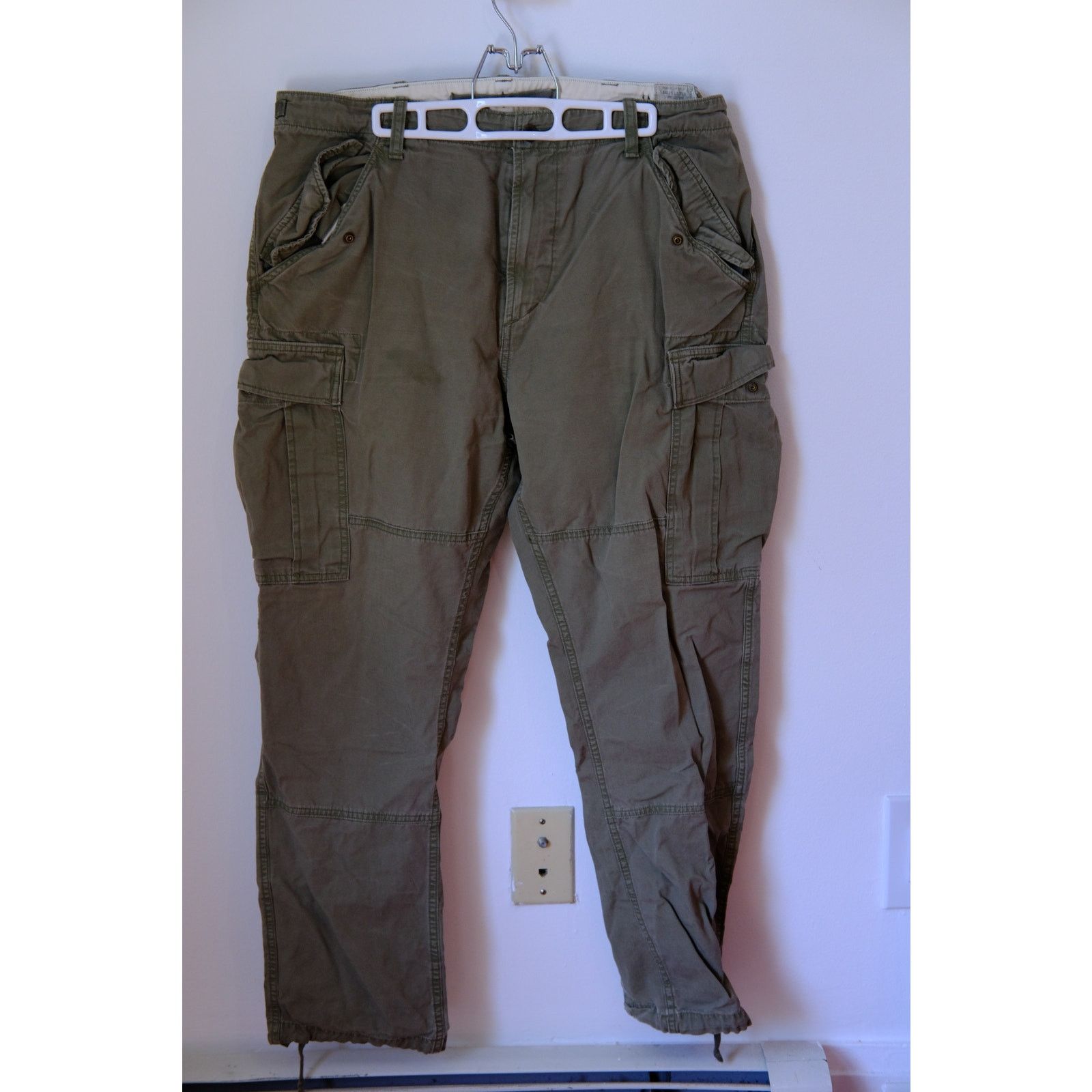 Polo Ralph Lauren Polo Ralph Lauren Surplus Utility Cargo Pants Olive 36x30 Size US 36 / EU 52 - 1 Thumbnail