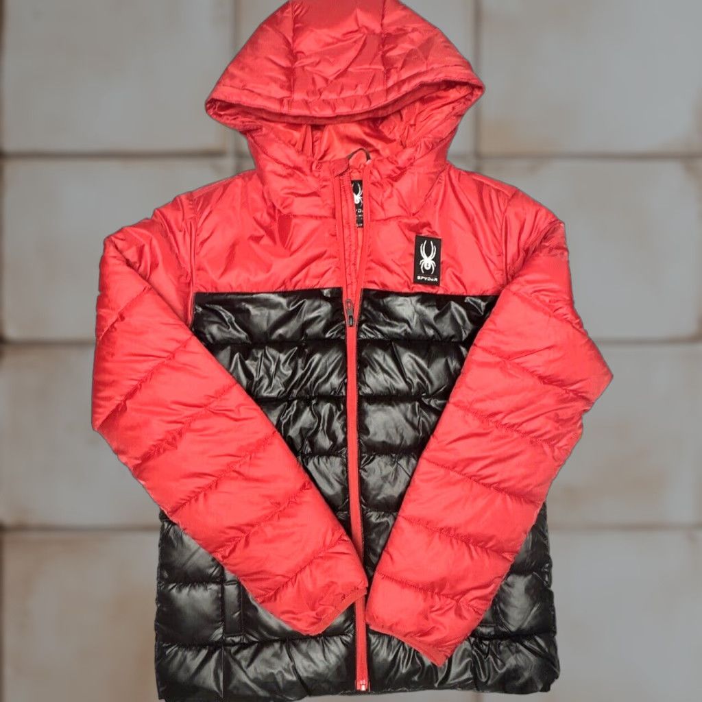 Spyder Spyder Circuit Block Insulated Puffer Jacket Men S Size S Black Red Racing Red Jacket Size US S / EU 44-46 / 1 - 1 Thumbnail
