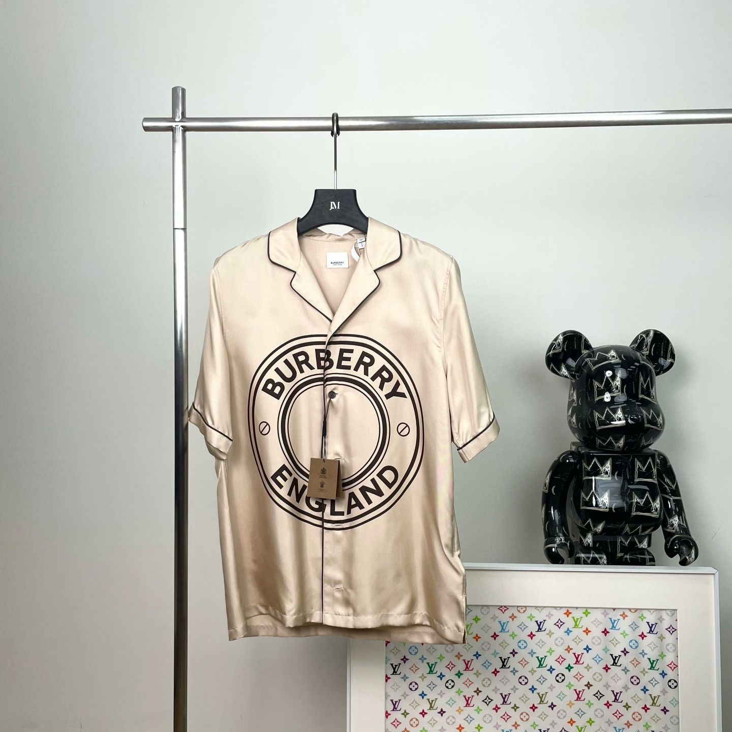 Burberry Burberry Printed Graphic Shirt s Men Size US S / EU 44-46 / 1 - 1 Thumbnail