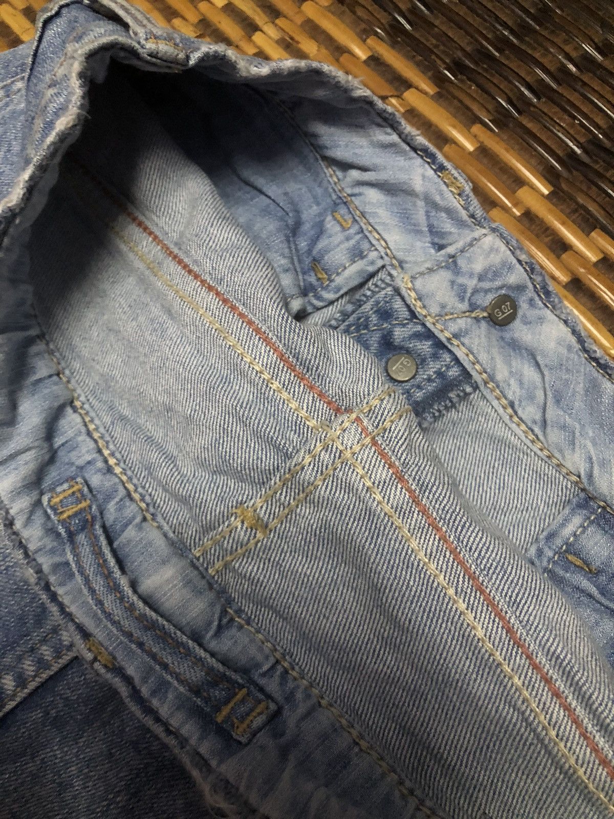 Designer × Japanese Brand GOA NIMES SELVEDGE JEANS Size 27" / US 4 / IT 40 - 14 Thumbnail