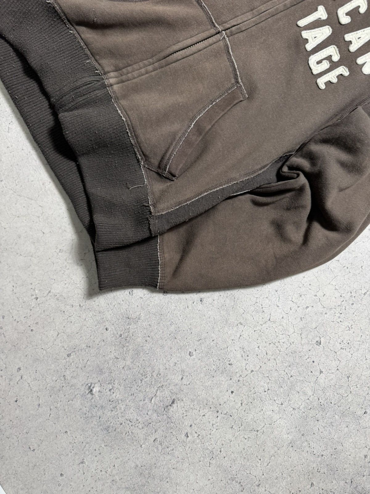 Vintage American Vintage Fur Brown Y2K Full Zip Hoodie Size US XL / EU 56 / 4 - 4 Thumbnail