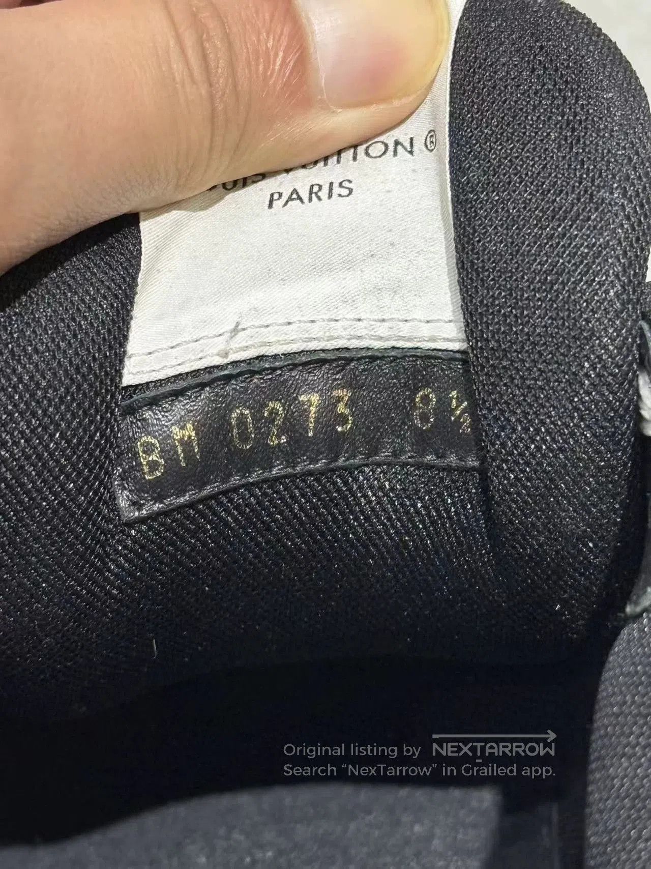 Louis Vuitton louis vuitton trainer low-top sneakers black white. Size US 8 / EU 41 - 6 Thumbnail