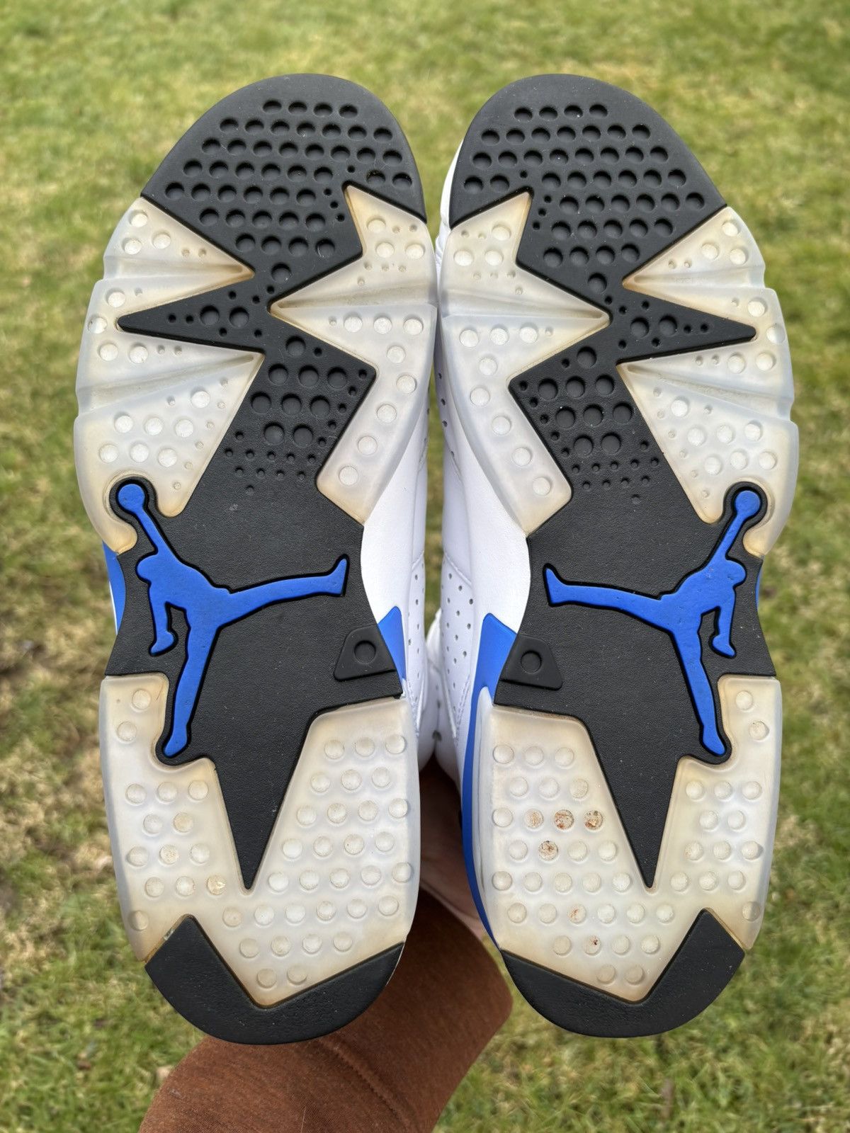 Jordan Brand Jordan 6 Retro Sport Blue 2014 Size 12 Size US 12 / EU 45 - 6 Thumbnail