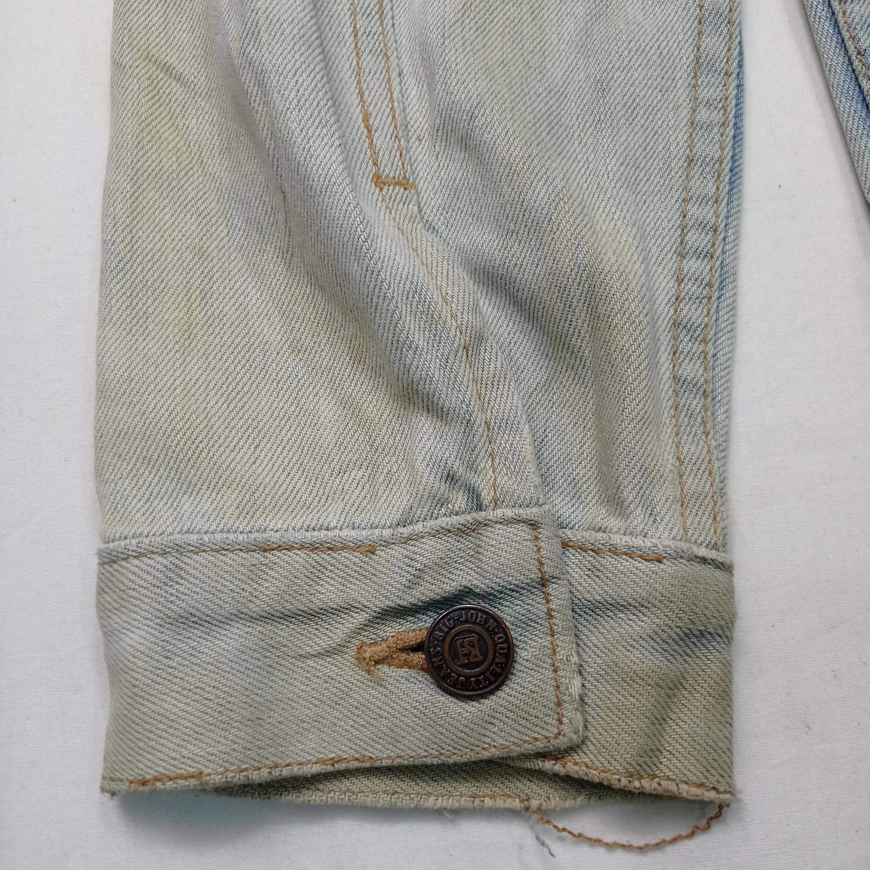 Big John 🔥Vintage Big John Trucker Denim jacket Size US L / EU 52-54 / 3 - 13 Thumbnail