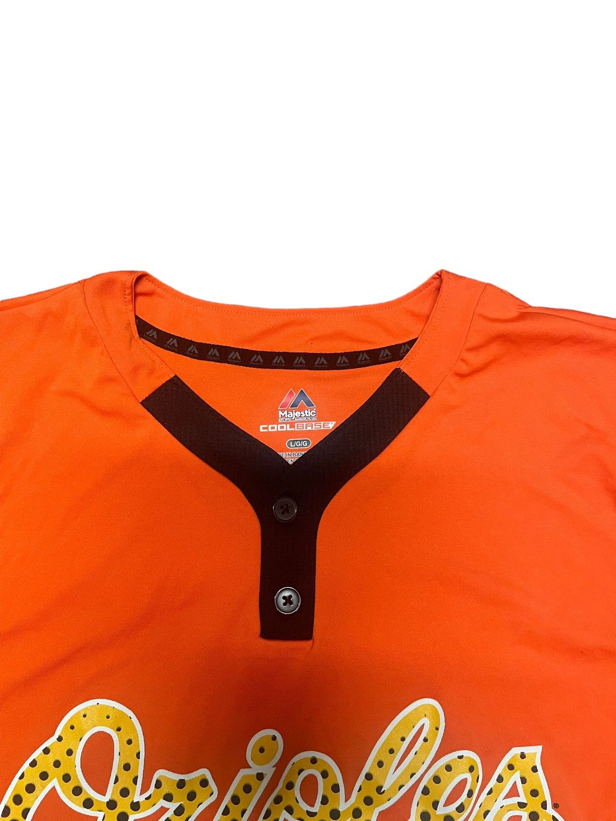 MLB × Majestic Baltimore Orioles Baseball Jersey Size L Size US L / EU 52-54 / 3 - 4 Thumbnail
