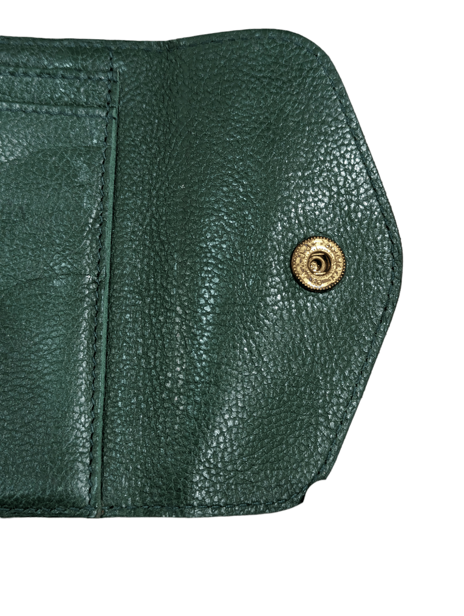 Il Bisonte Il Bisonte Purse Bi-fold Wallet Green Cowhide Size ONE SIZE - 9 Thumbnail