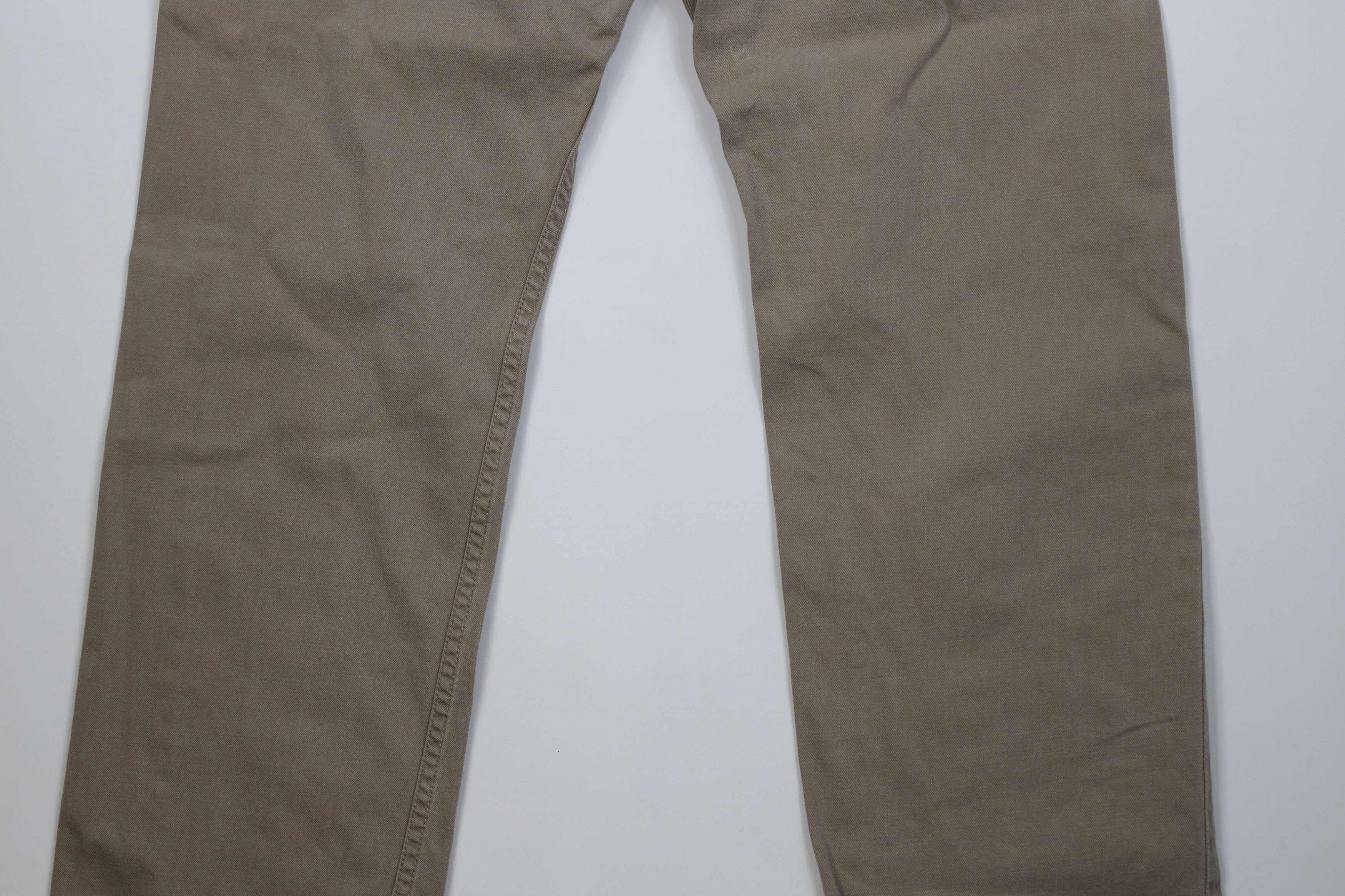 Levi's Vintage Y2K Levis 505 Regular Straight Leg Denim Jeans Beige Size US 36 / EU 52 - 11 Thumbnail