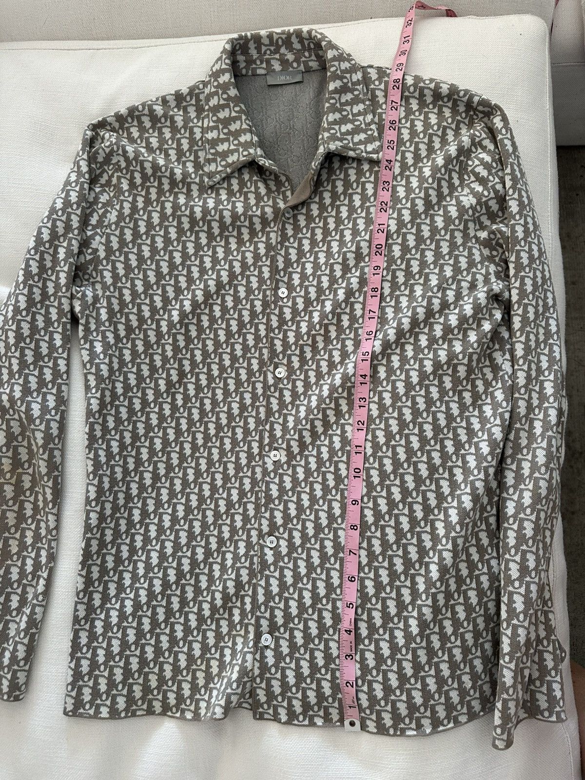 Dior Dior Oblique Monogram Button up Size US L / EU 52-54 / 3 - 11 Thumbnail