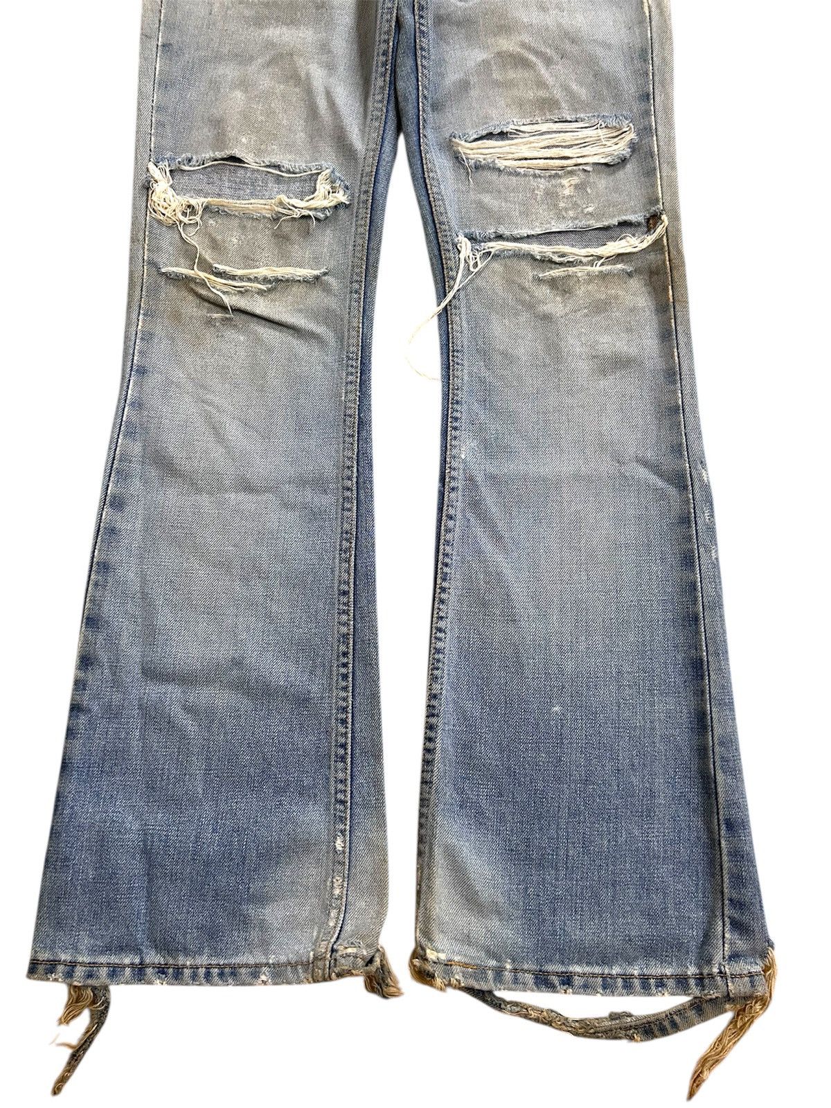 Levi's × Levi's Vintage Clothing × Vintage Vintage LEVI STRAUSS & CO 577 Trashed Distressed Denim Size US 28 / EU 44 - 4 Thumbnail